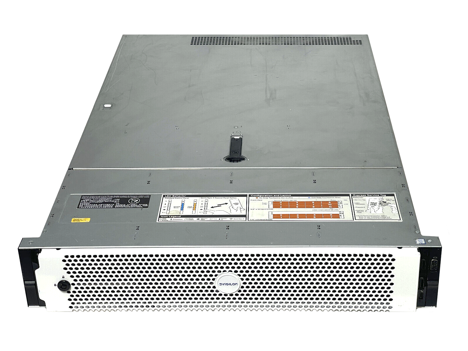 Avigilon HD NVR4X STD 48TB Network Video Recorder 62 Camera Enterprise Licensed HD-NVR4-STD-48TB.