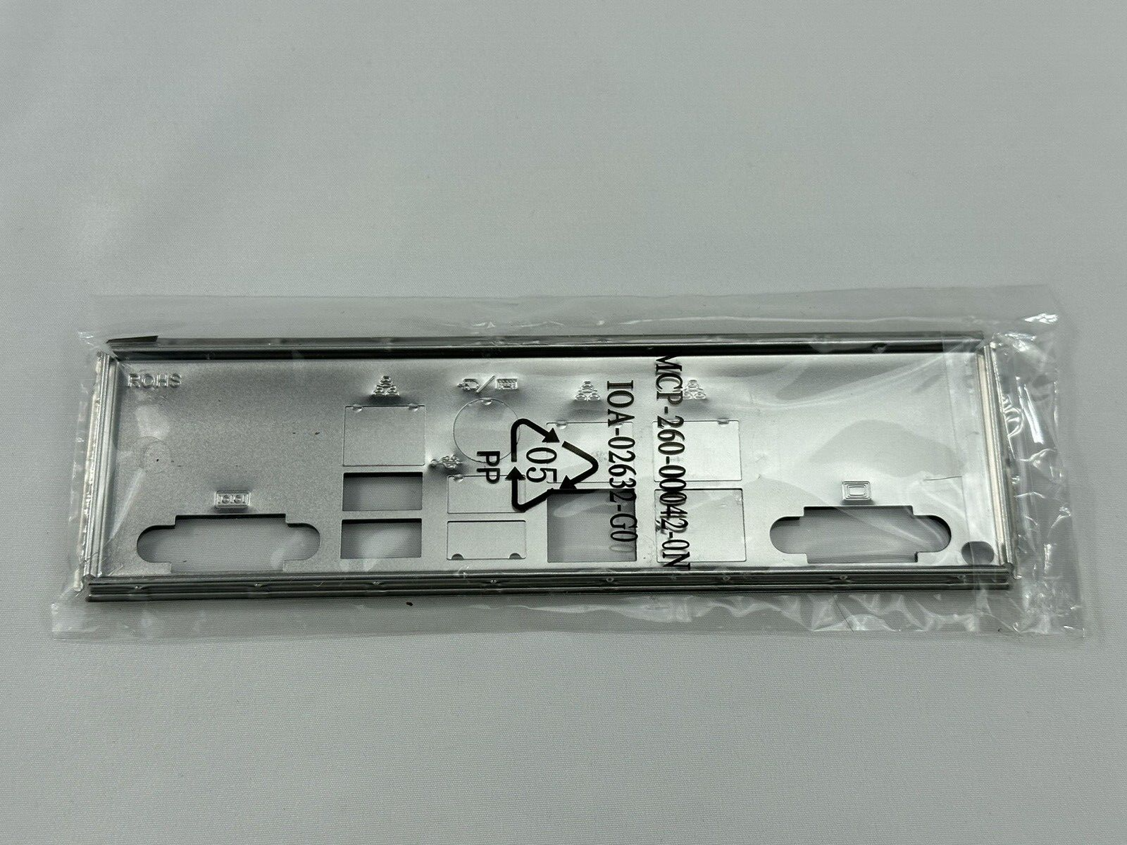 Lot of 2 SuperMicro Standard I/O Shield Bracket w/ EMI Gasket 2U Chassis & More