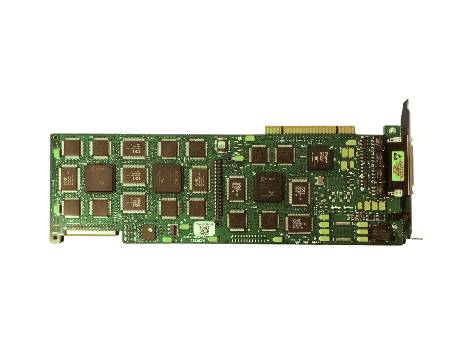 Nortel NTRH40AAE5 DSP PCI card 96 Port 1298MR Call Pilot MPB Board PCI.