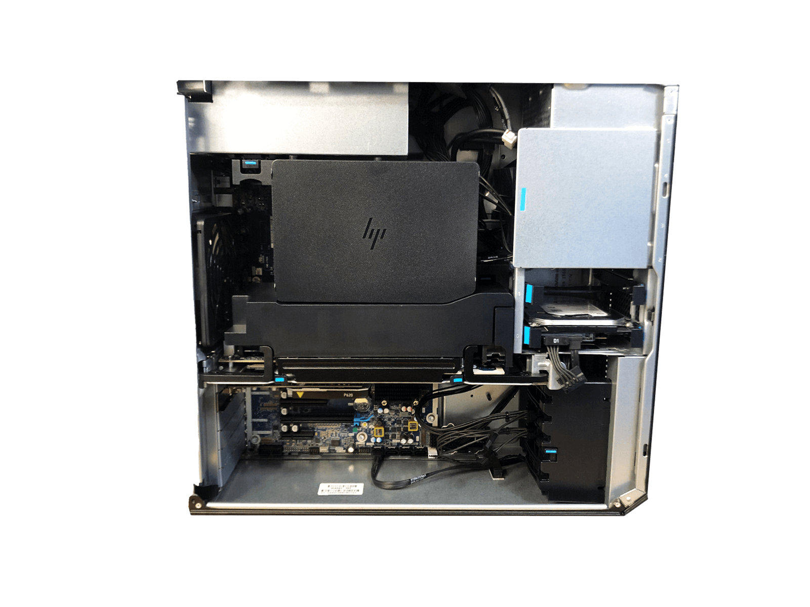 HP Z6 G4 4CA93UP#ABA 128GB RAM 256GB SSD 2x Xeon Bronze 3106 1TB HDD Quadro P620 GPU Win10.