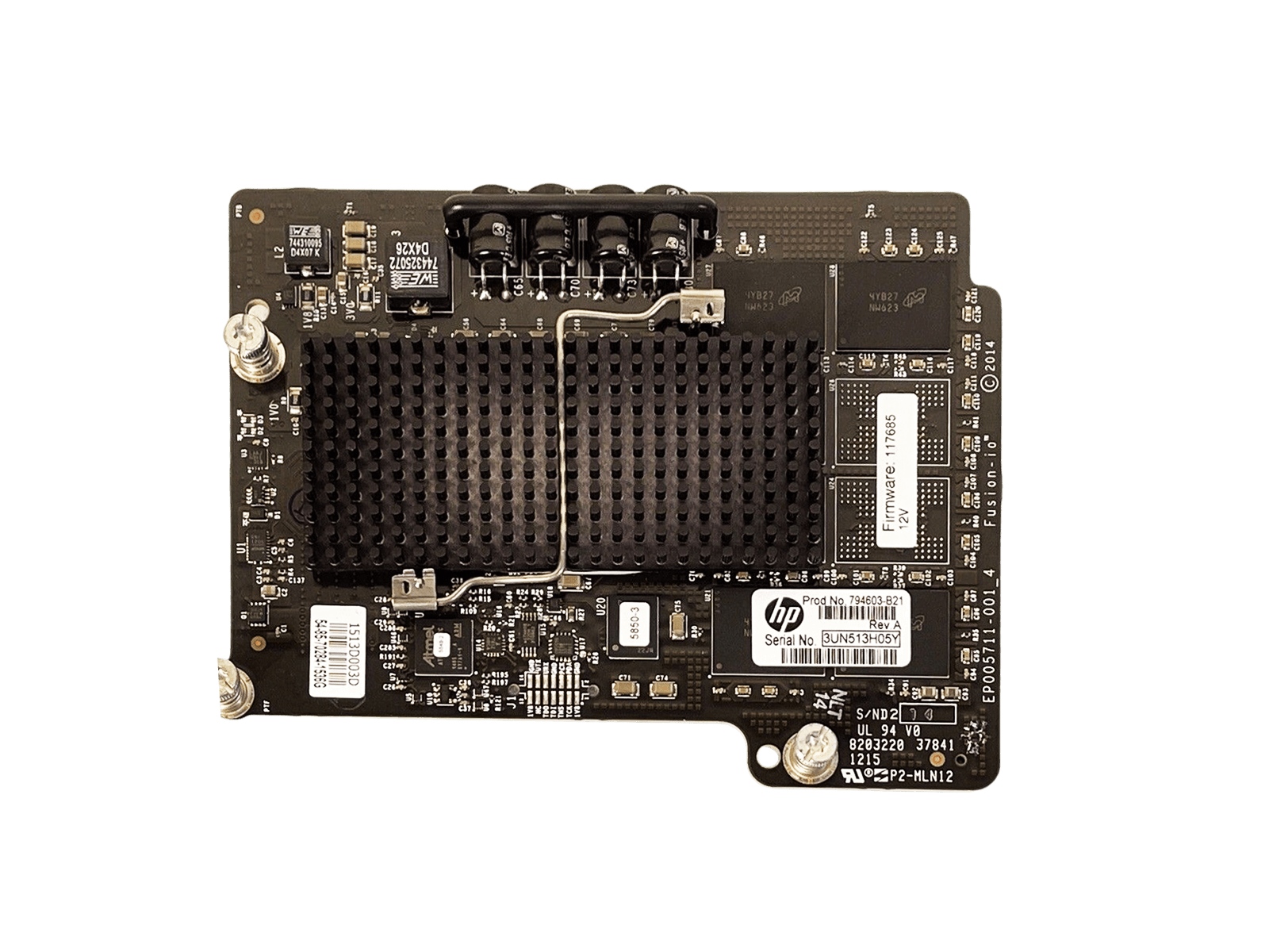 HP 794603-B21 1.2TB SanDisk ioMemory SX300-1200 MEZZANINE PCI-e SSD MLC 795154-001 Flash 98 - 100%.