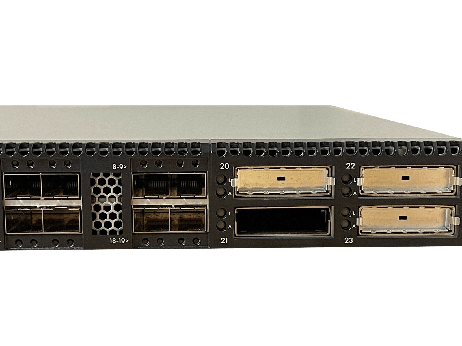 HP AW575B StorageWorks SN6000 Stackable 8Gb Fibre Channel Switch 20x SFP 4x XPAK No PSU.