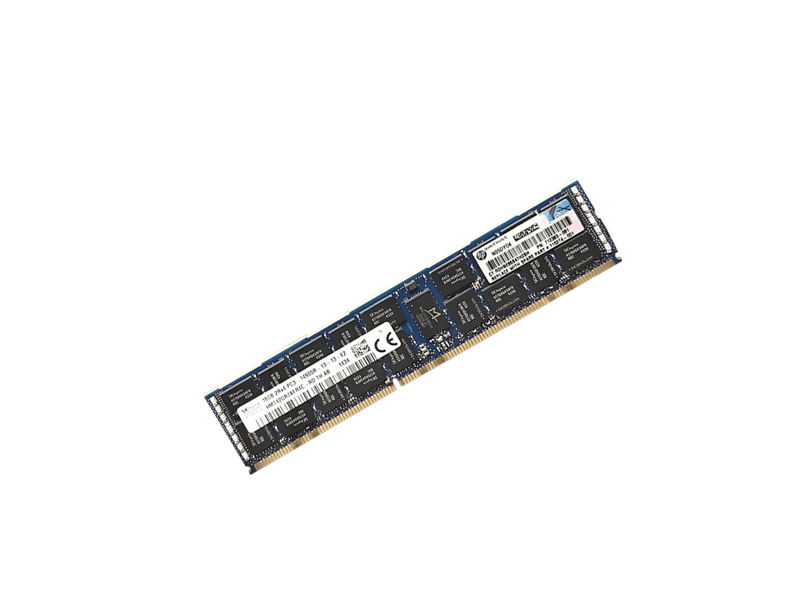 HP 715274-001 1x16GB Dual Rank x4 DDR3 1866MHz RDIMM ECC CL13 Ram SmartMemory