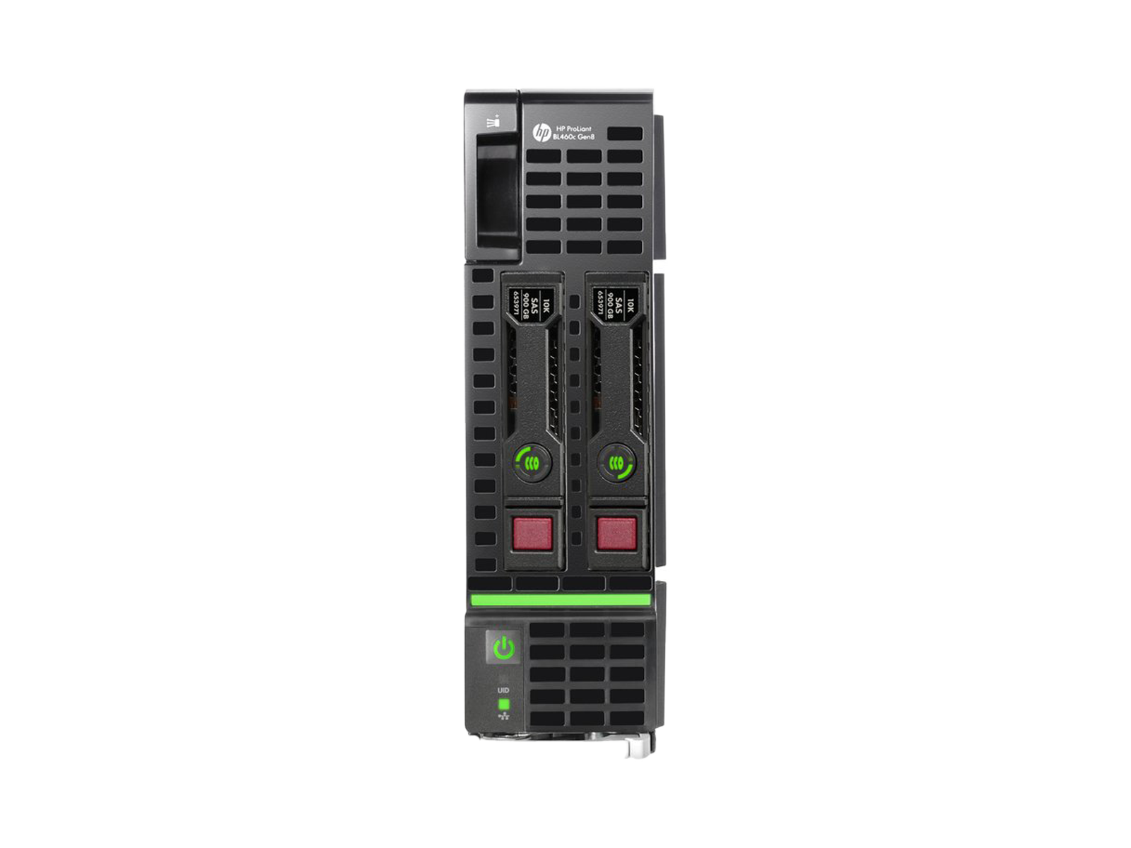 HP ProLiant BL460c Gen8 Blade Server 2x E5-2670 64GB RAM no HDD 530FLB P220i