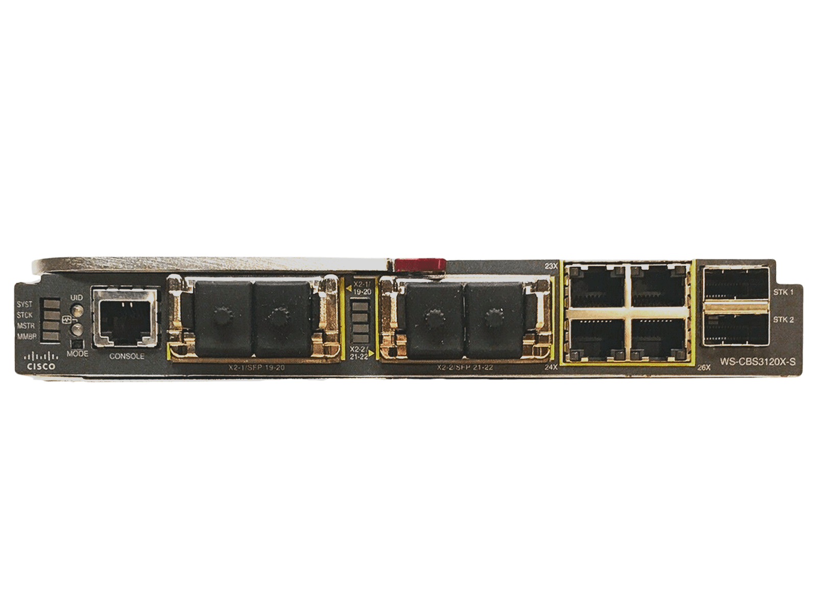 Cisco WS-CBS3120X-S 3120X Switch 1/10Gb BLC7000 BLC3000 451439-B21 451357-001 X2.