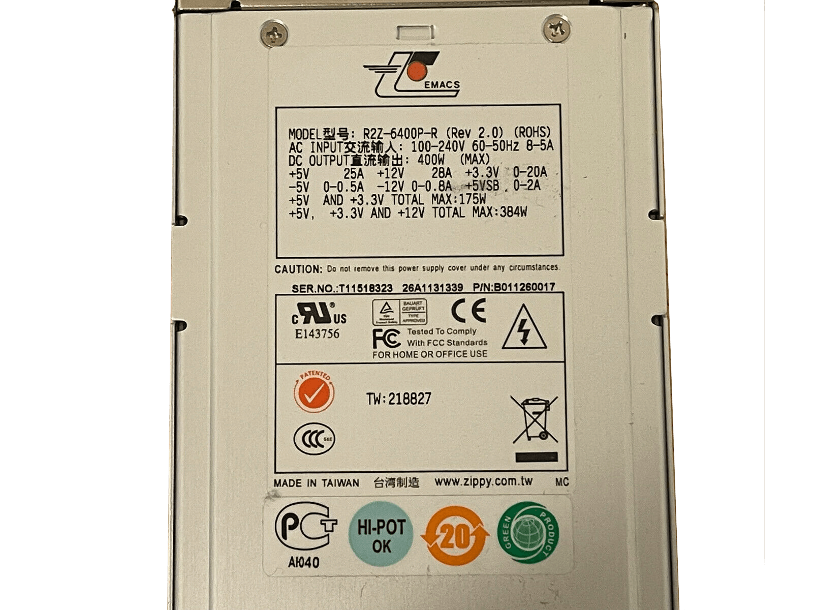 HP JC021A TippingPoint 660N IPS 2500N-50R1-6006 Intrustion Prevention System 10x RJ45 10x SFP 2x XFP.