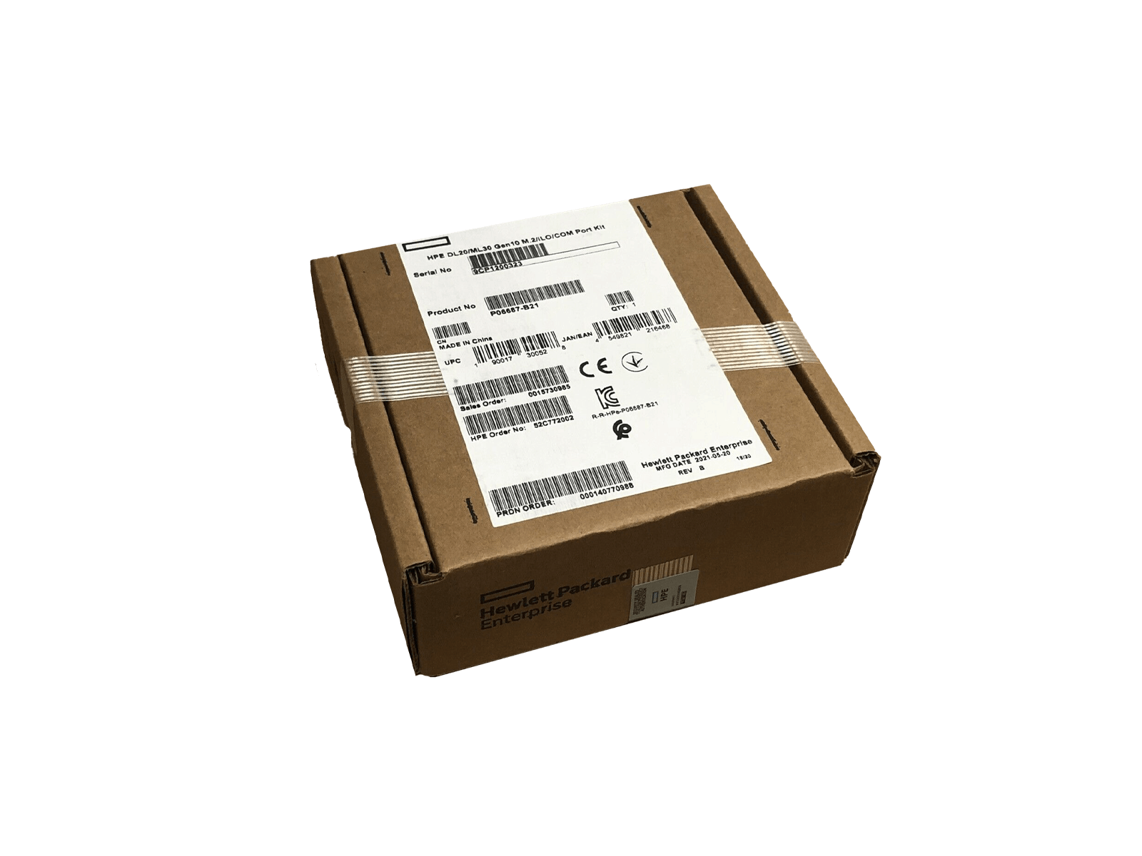 HPE P06687-B21 DL20 ML30 Gen10 M.2 + ILO Standard with RJ45 + COM Serial Port Kit.