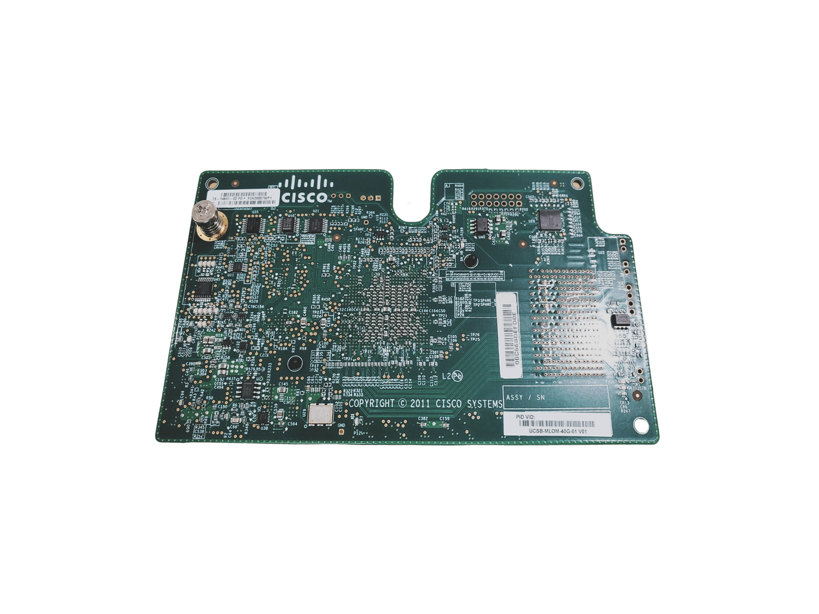 Cisco UCSB-MLOM-40G-01 UCS VIC1240 Adapter NIC.