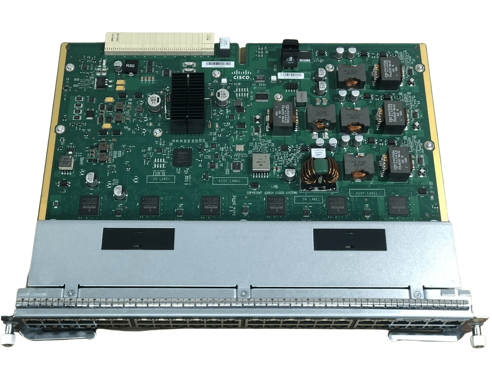Cisco Catalyst WS-X4748-UPOE+E 4500-E Series UPoE Switch Line Card 48 Ports 1GbE.