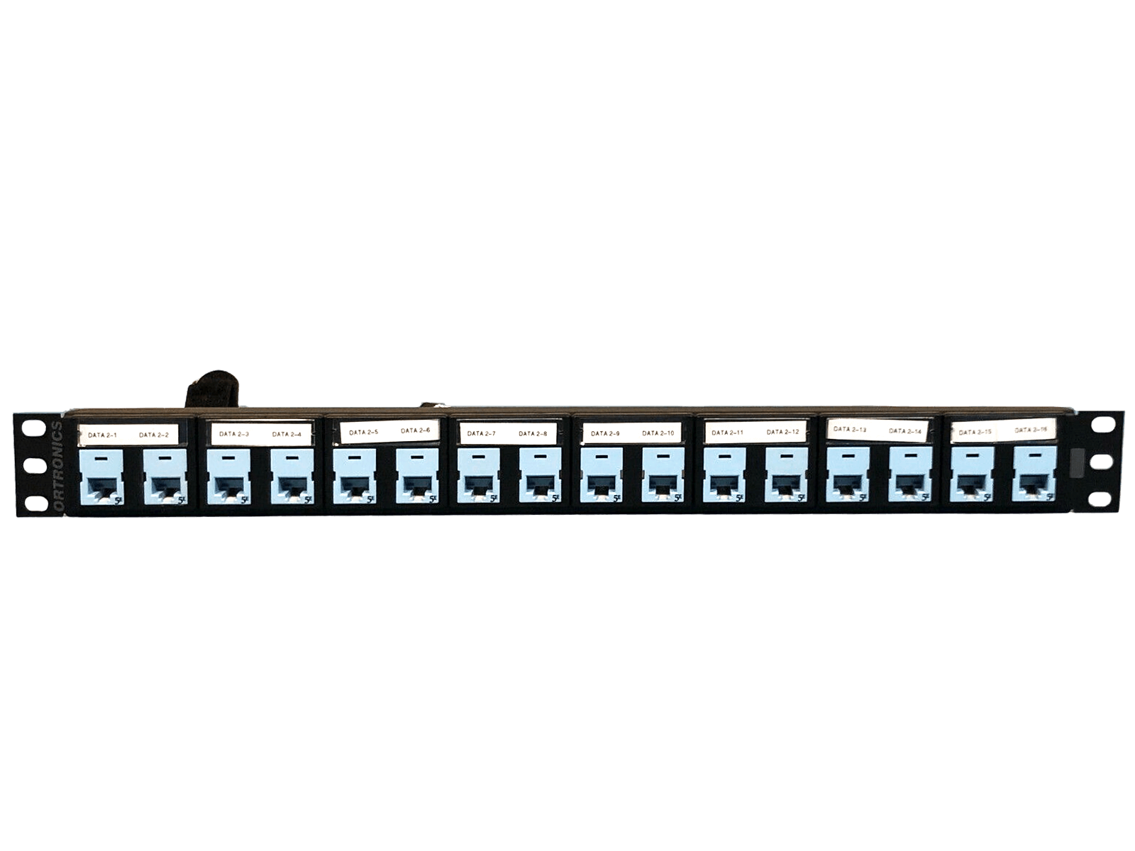 Ortronics 16-Modules 16 Port TRACJACK Cat 5e Ethernet Patch Panel OR-401045289.