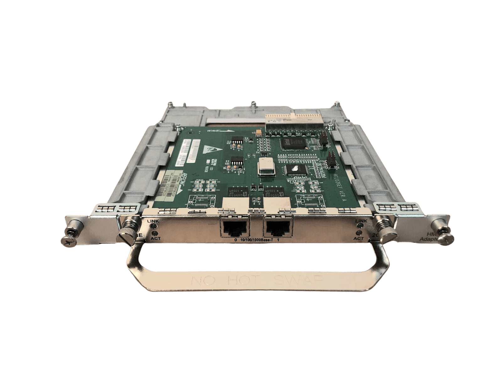 HPE JD548A MSR3000 MSR 2-Port 10/100/1000BASE-T GIG-T MIM Module.