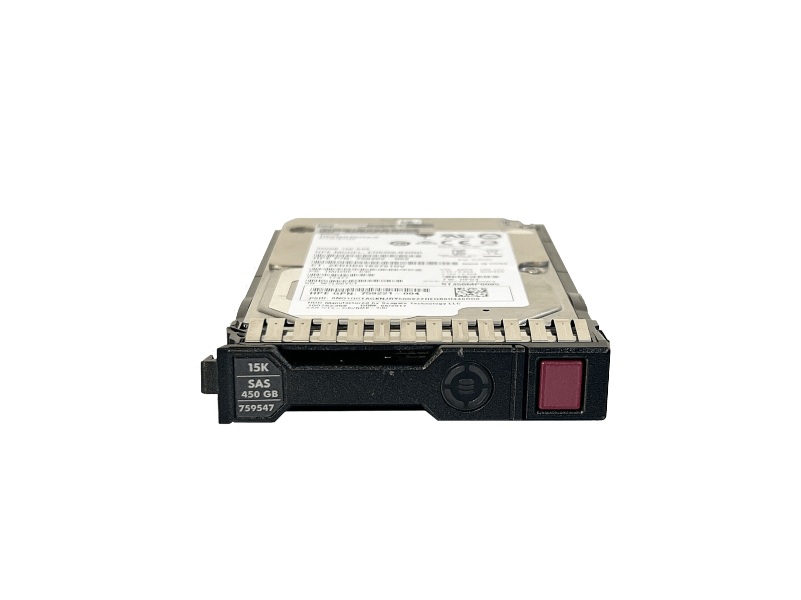 HPE 759547-001 450GB SAS 12Gb/s 15K rpm 2.5" SFF 512n HDD Hard Disk Drive
