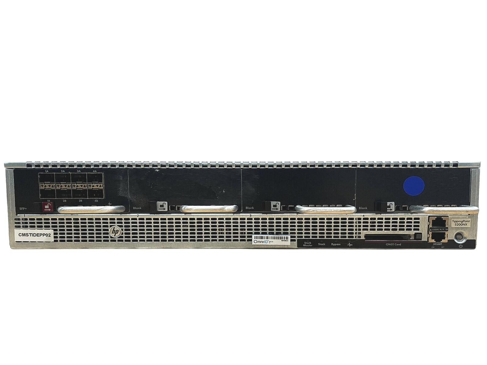 HPE JC770A TippingPoint S5200NX Next Generation Intrusion Prevention System 8x SFP+ 10G.