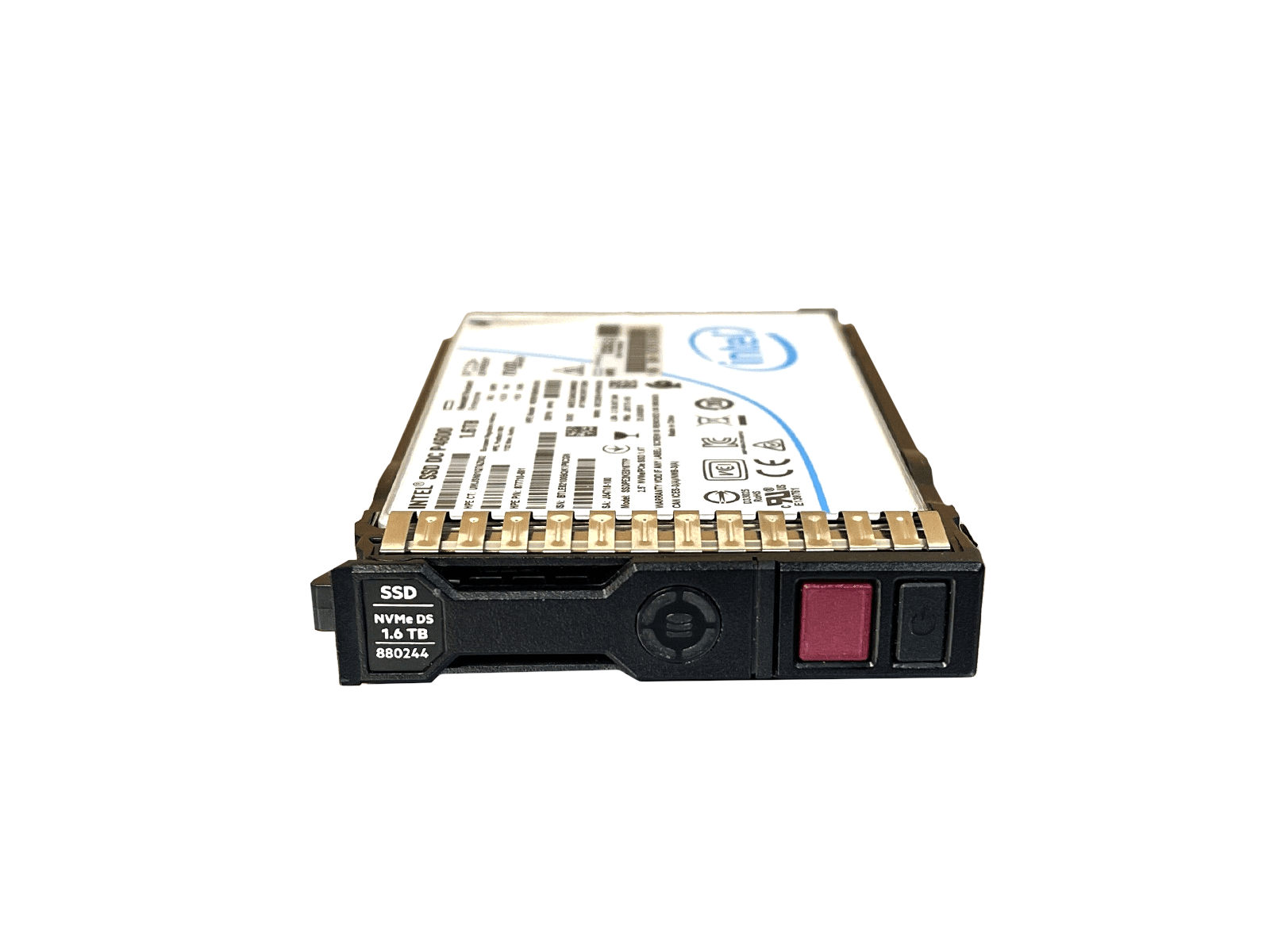 HPE 880244-001 1.6TB U.2 NVMe 2.5" SFF Mixed Use SCN MLC SSD Solid State Drive