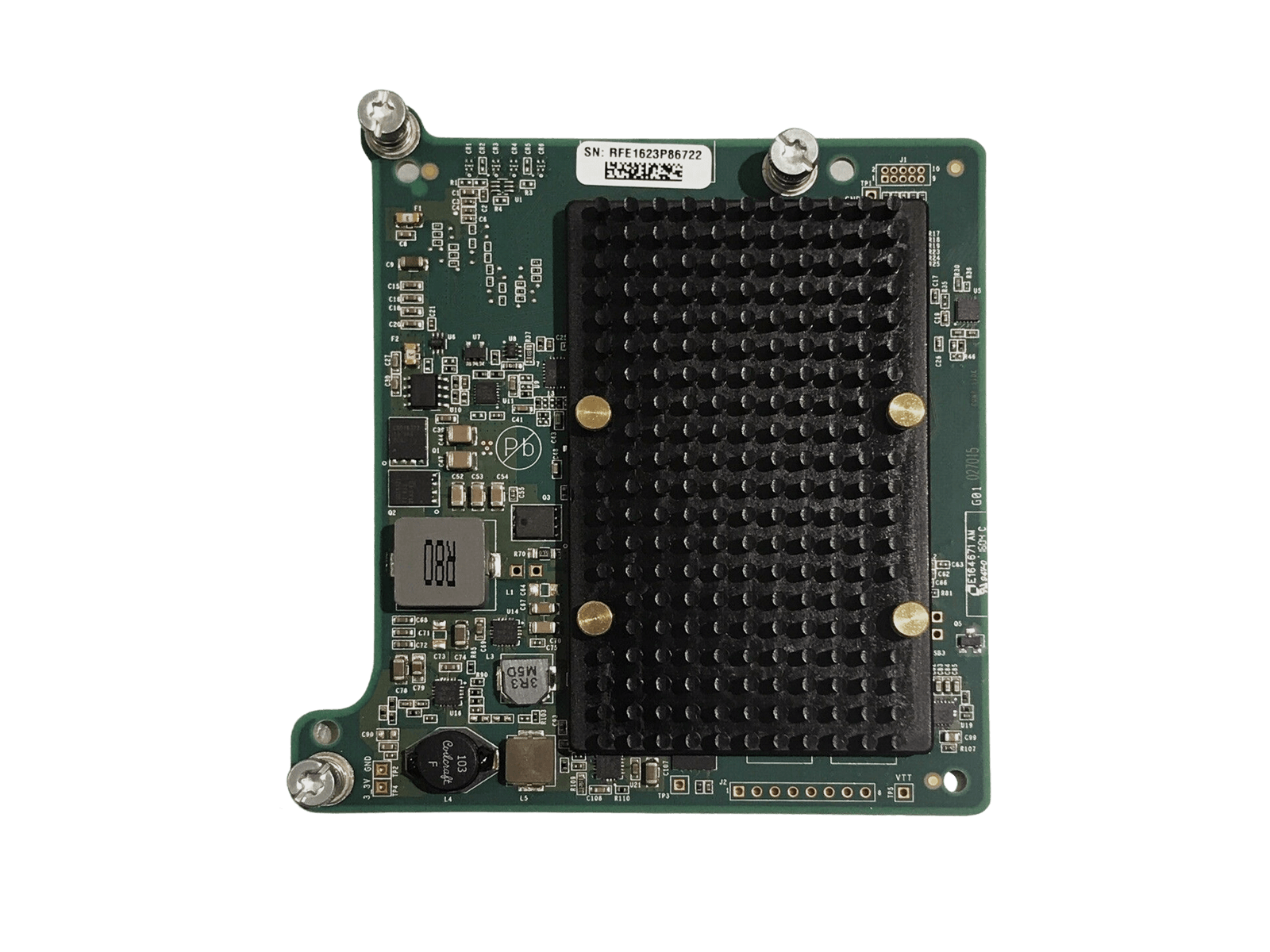 HP HPE 710608-B21 16Gb 2-Port FC Fiber Channel HBA QLogic 711305-001 710610-001 QMH2672 for C-class blade servers.