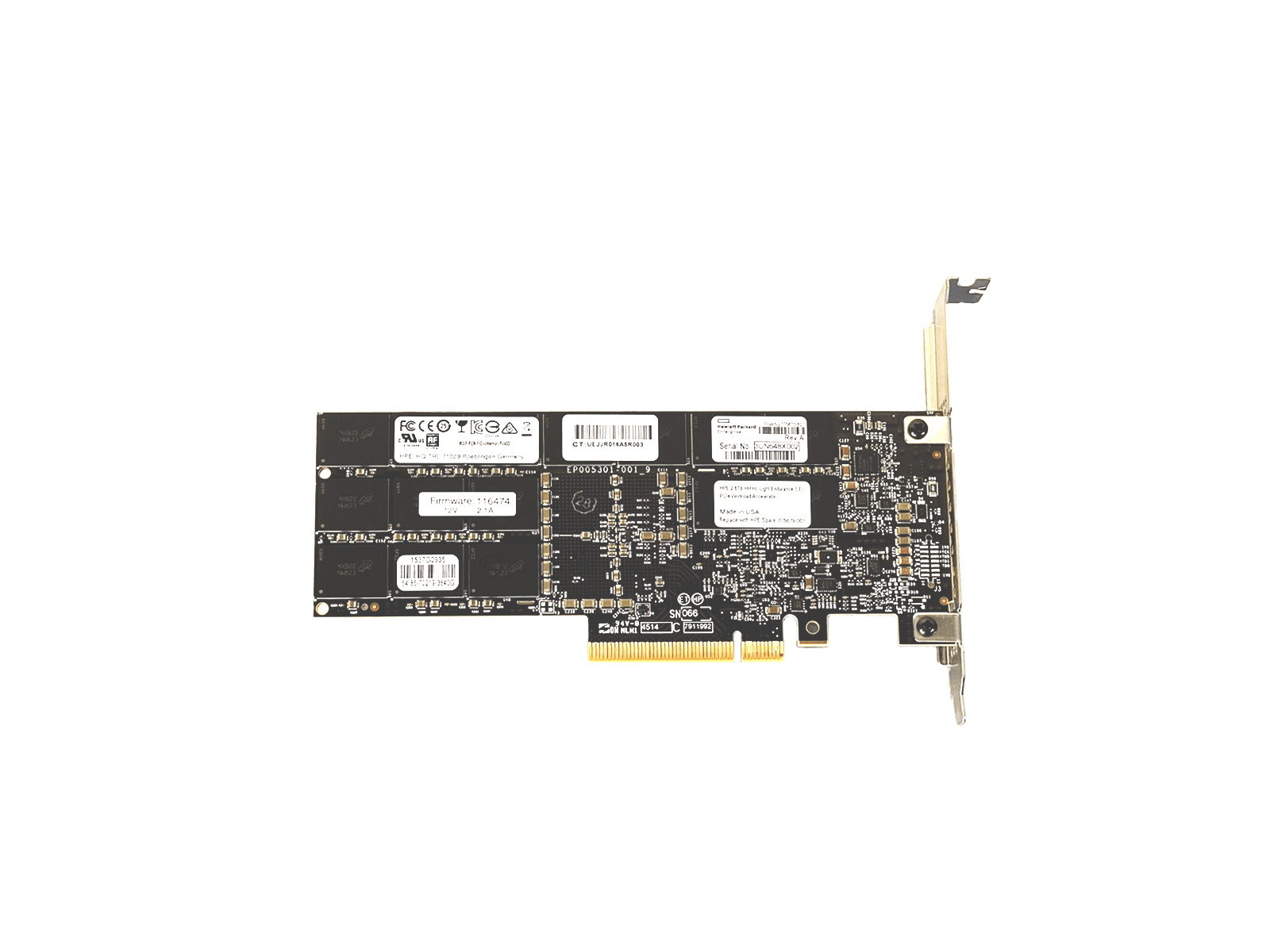HPE 775679-001 2.6TB PCIe AIC HHHL Write Intensive MLC SSD Solid State Drive