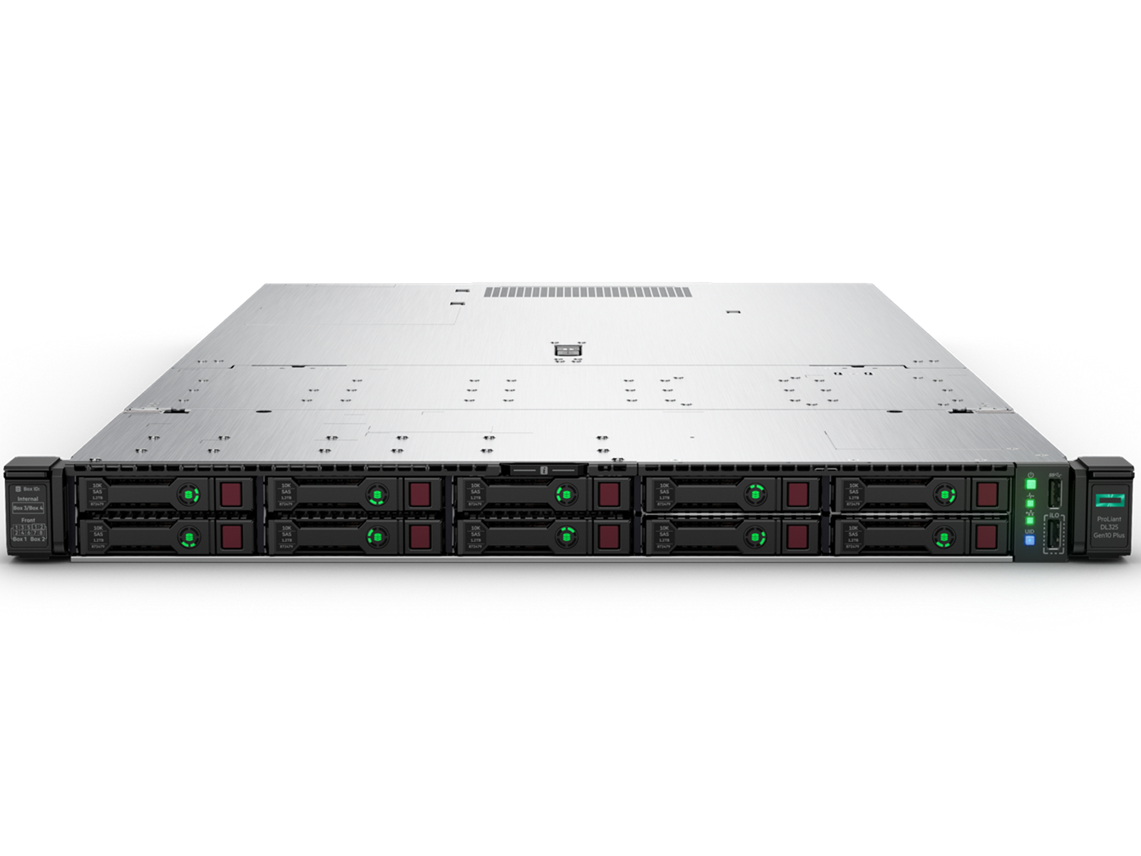 HPE DL360 Gen10+ Plus 2x Xeon 6354 36C 3GHz 64GB 10SFF MR416i-a 10x 2.4TB 10K.