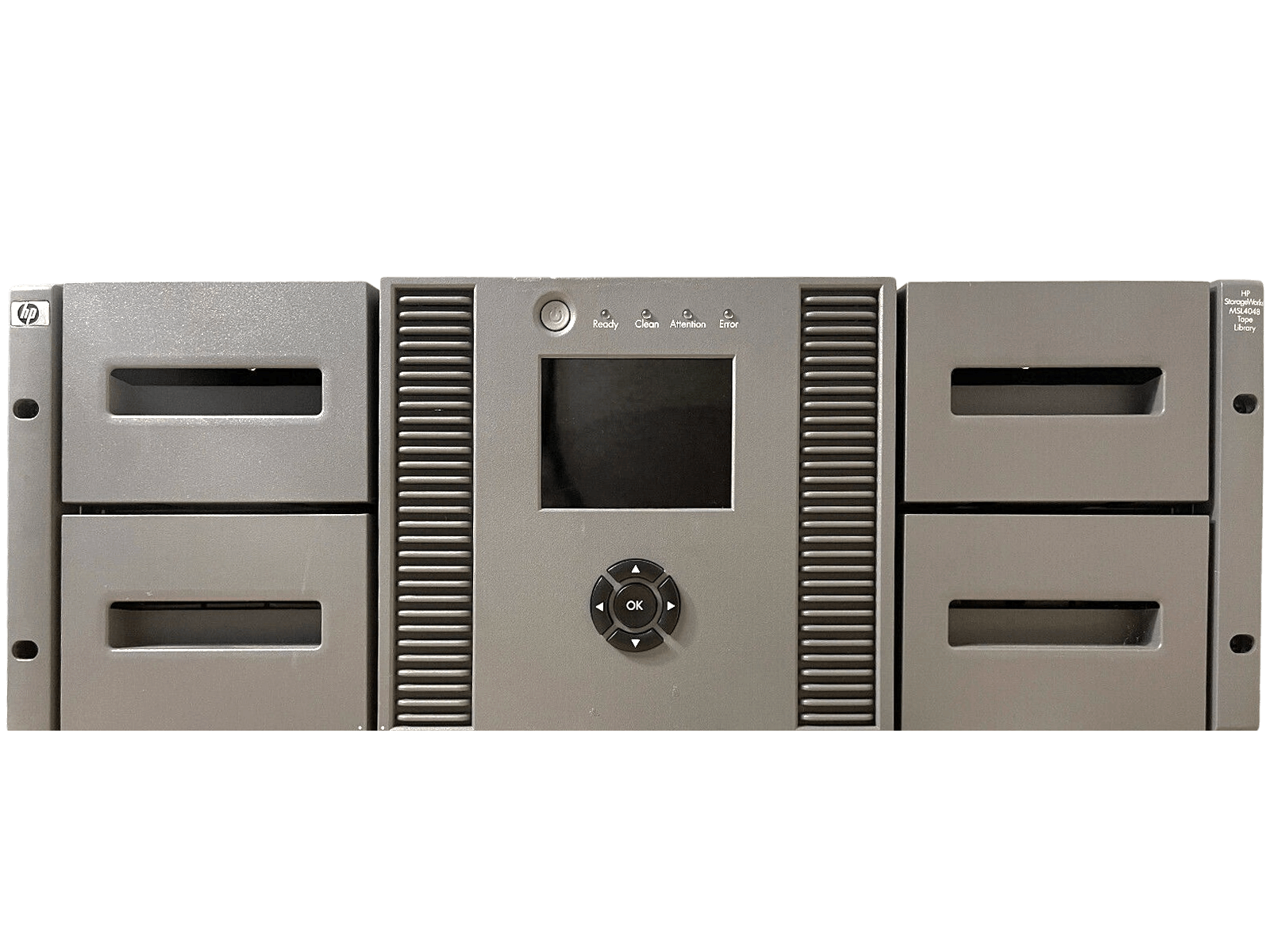 HPE StoreEver MSL4048 48-Slot LTO Tape Autoloader Library 4x LTO-5 HH SAS AK381A.