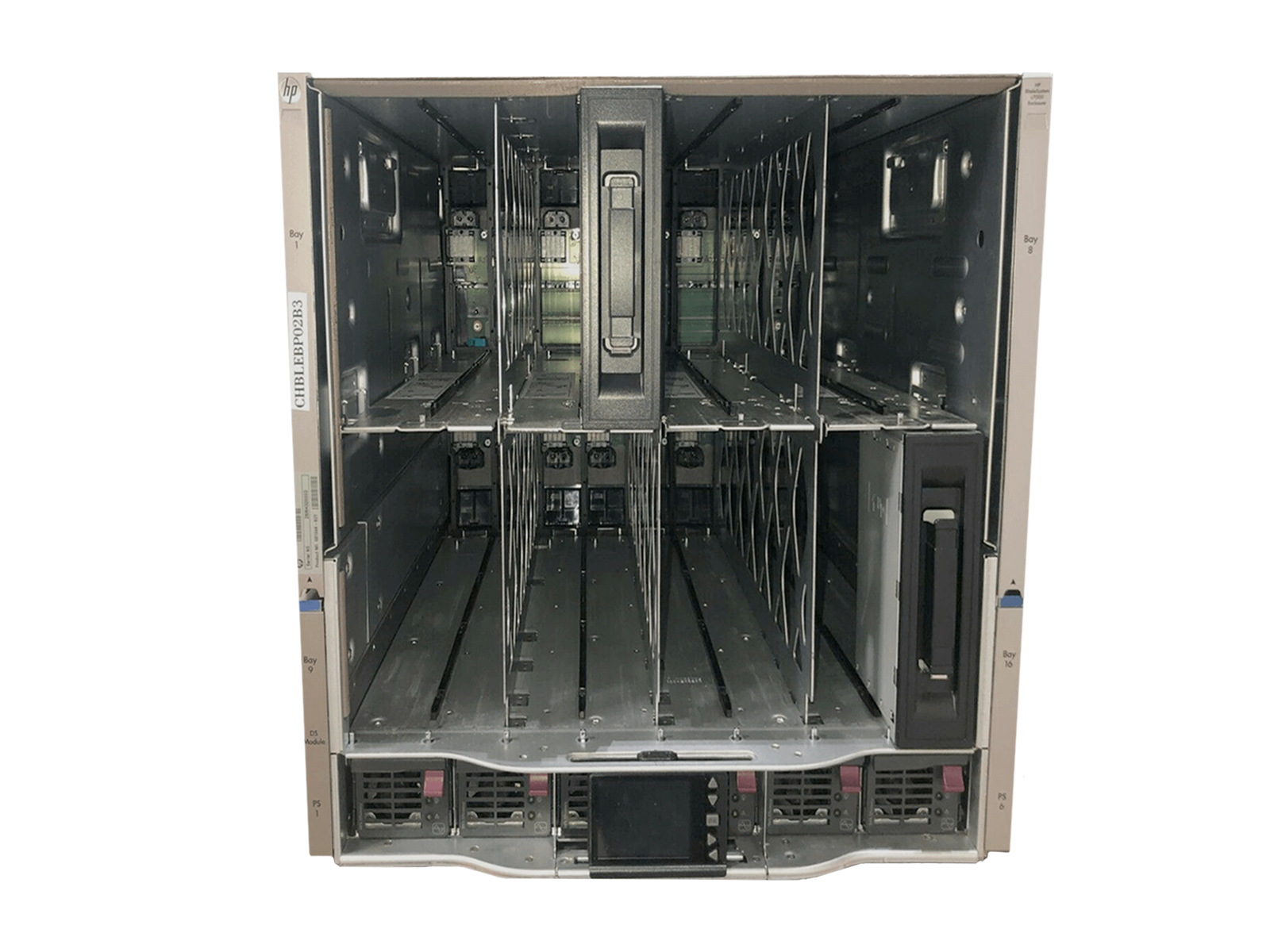 HP BladeSystem C7000 G3 Gen3 Platinum Blade Chassis 6x 2450W PSU 10x Fans 2x OA.