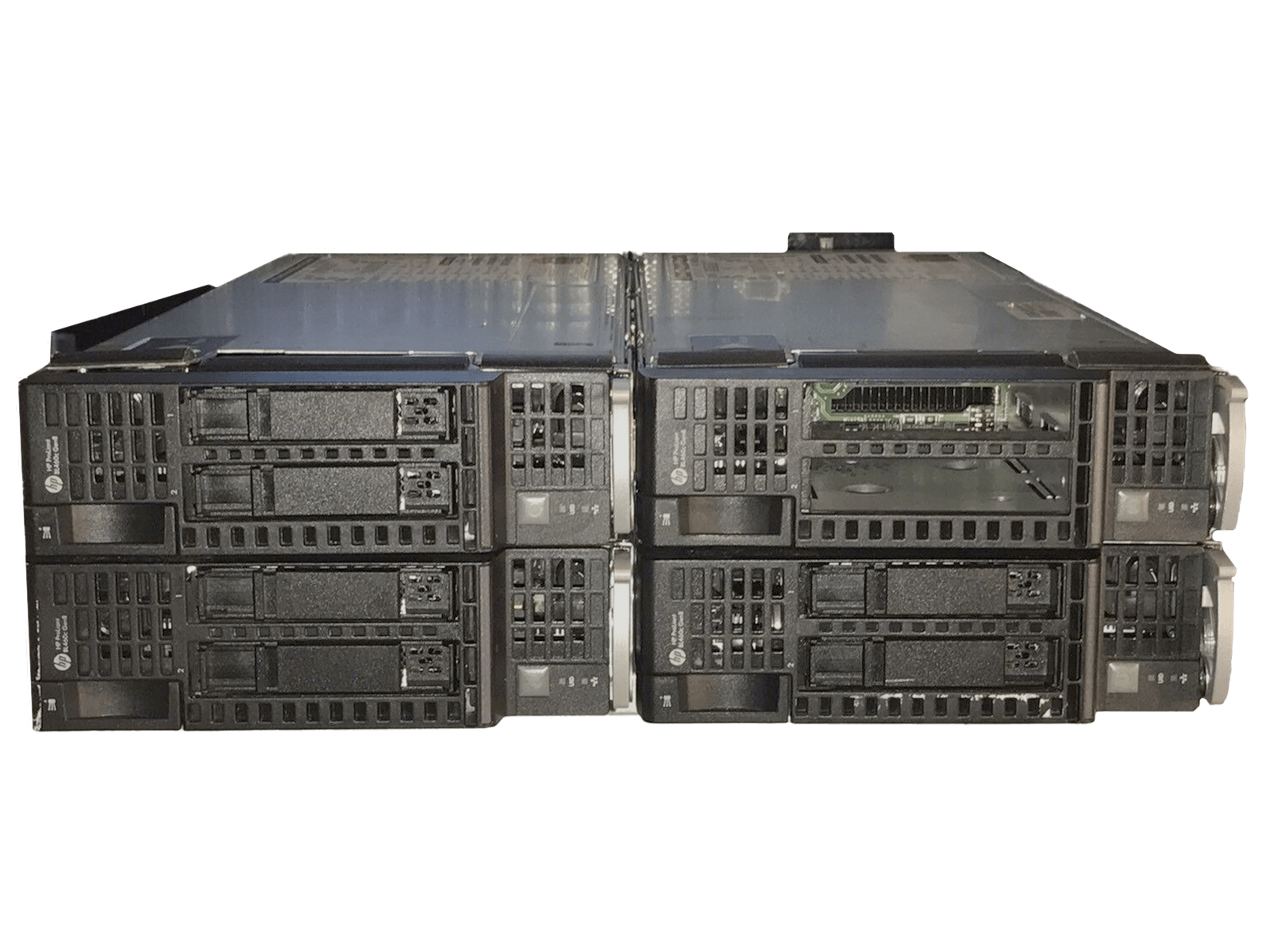 HP ProLiant BL460c Gen8 Blade Server 2x E5-2650 128GB RAM no HDD 530FLB P220i