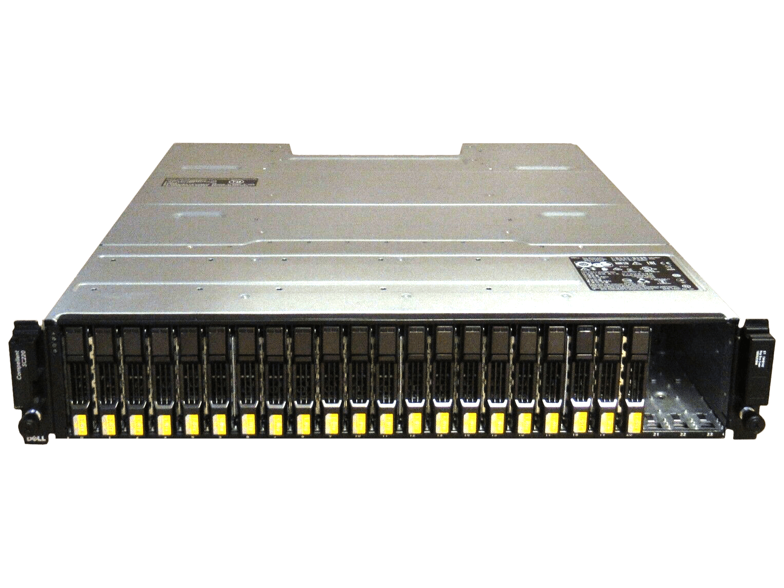 Compellent SC220 24 bay SFF 17x 1TB SAS 7.2K 2x EMM 2x 700W PSU 24x bay.