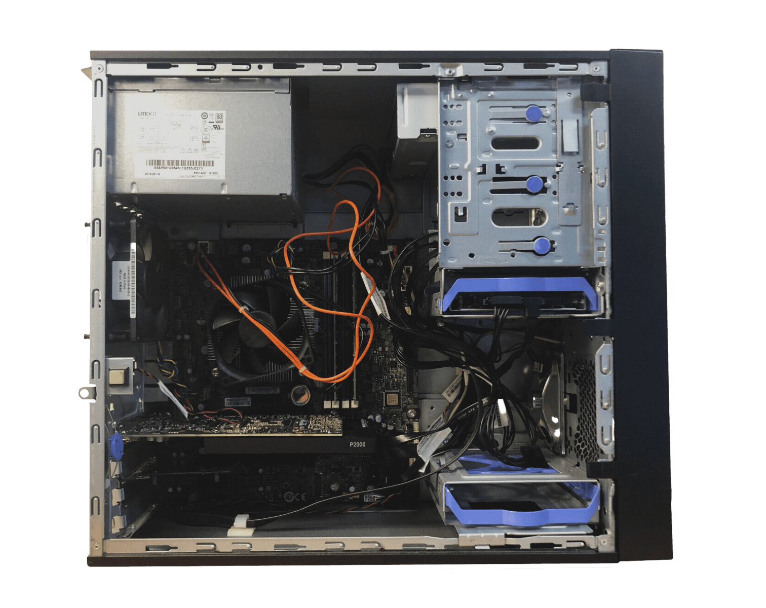 Lenovo ThinkStation P320 Xeon E3-1280 V6 3.9GHz nVidia P2000 256GB SSD 8GB RAM.