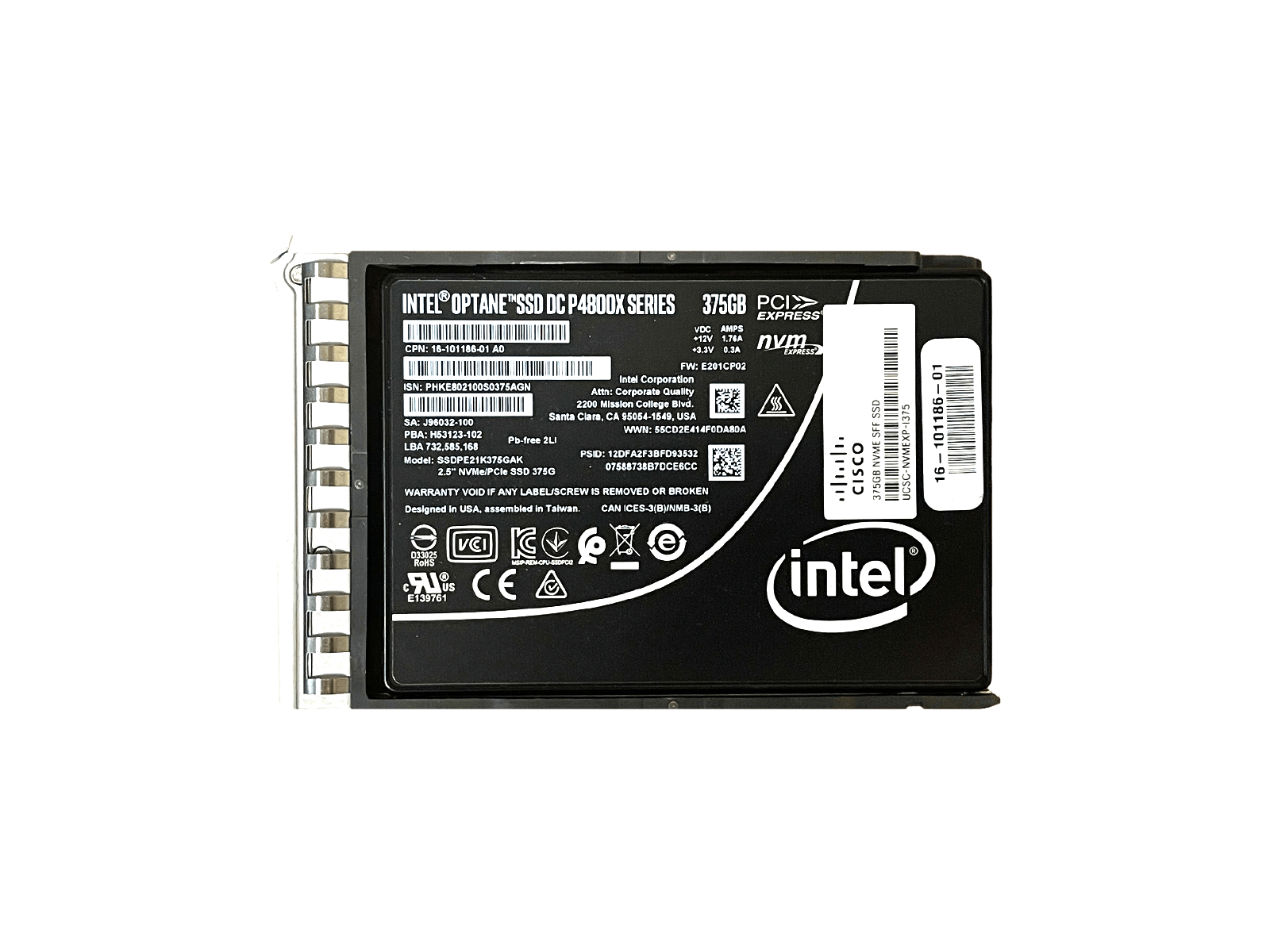 Cisco HyperFlex HX220c M5 Server 2x Xeon 8168 24-core 384GB 8.5TB SSD 2x 1050W