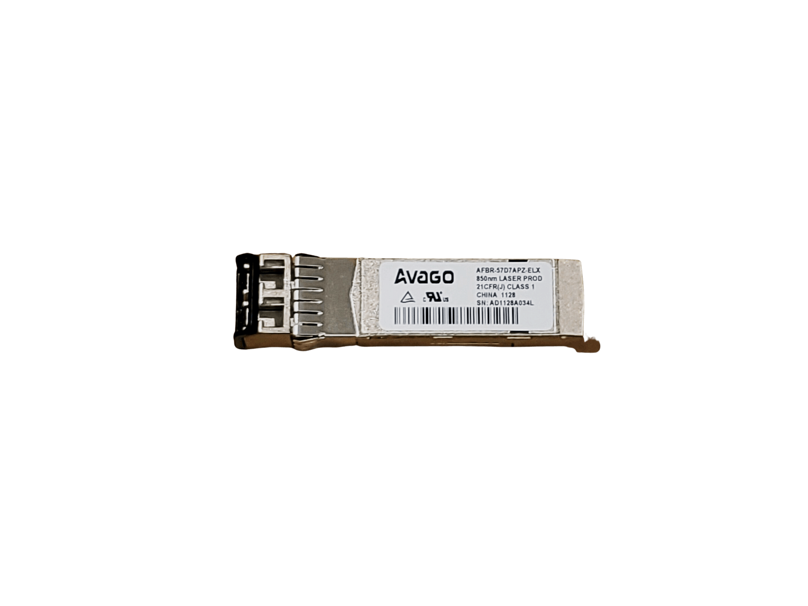 Avago AFBR-57D7APZ-ELX 8Gb/s SFP+ LC-LC Multi-Mode MFF 850nm Transceiver