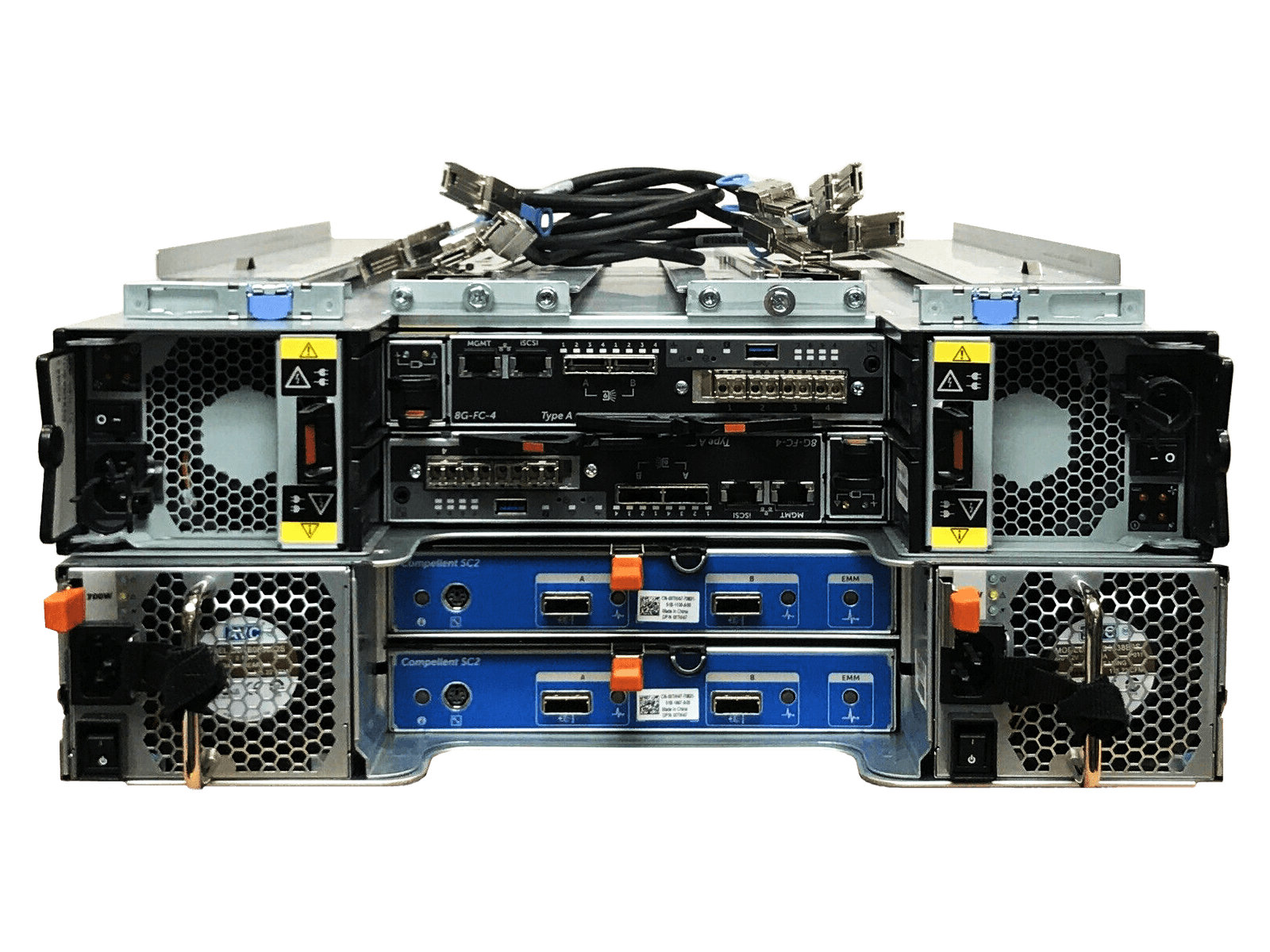 Compellent SC4020 Licensed 48x 480GB 12G SAS SSD All Flash 8Gb FC 23TB SC220.