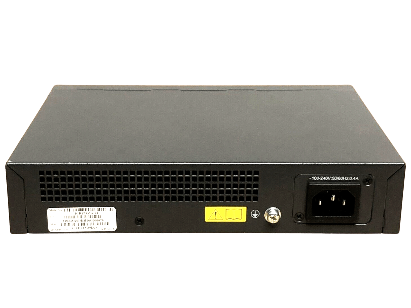 HP JE022A 3Com 8-Port 10/100 Mbps RJ45 SFP Switch Managed 1x RJ45/SFP Gigabit Uplink L2.