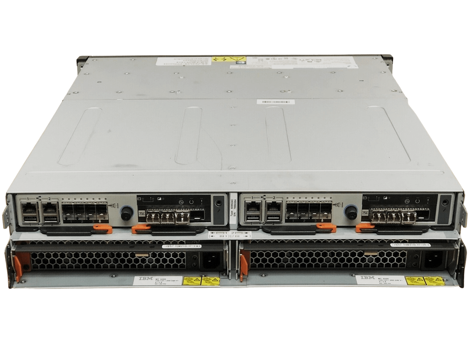 IBM Lenovo 00Y2491 Storwize V3700 2x Controller 24x 1.2TB 10K 00Y2432 8G FC Rail.