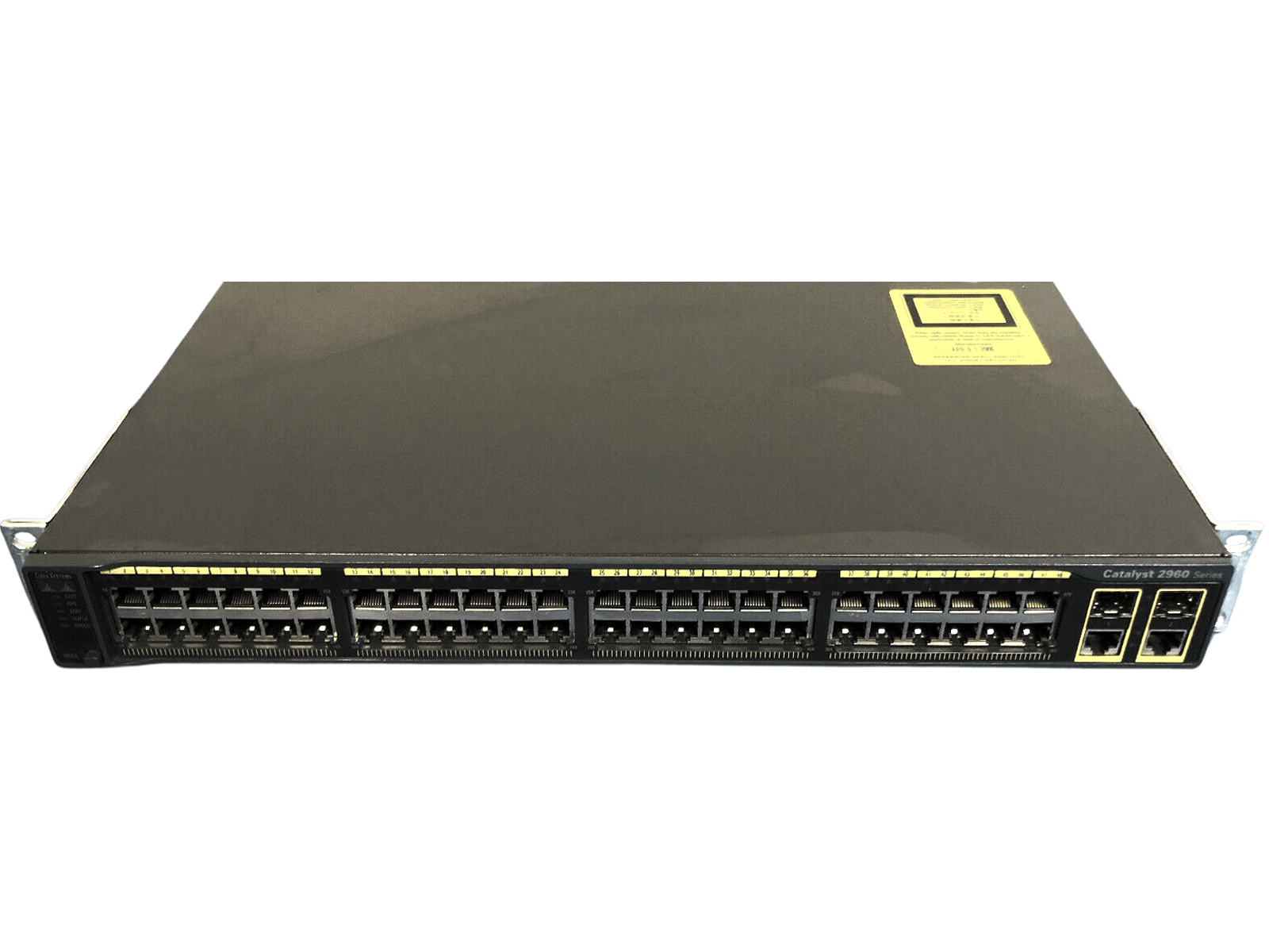 Cisco Catalyst WS-C2960-48TC-L V02 48x Port Ethernet Switch.