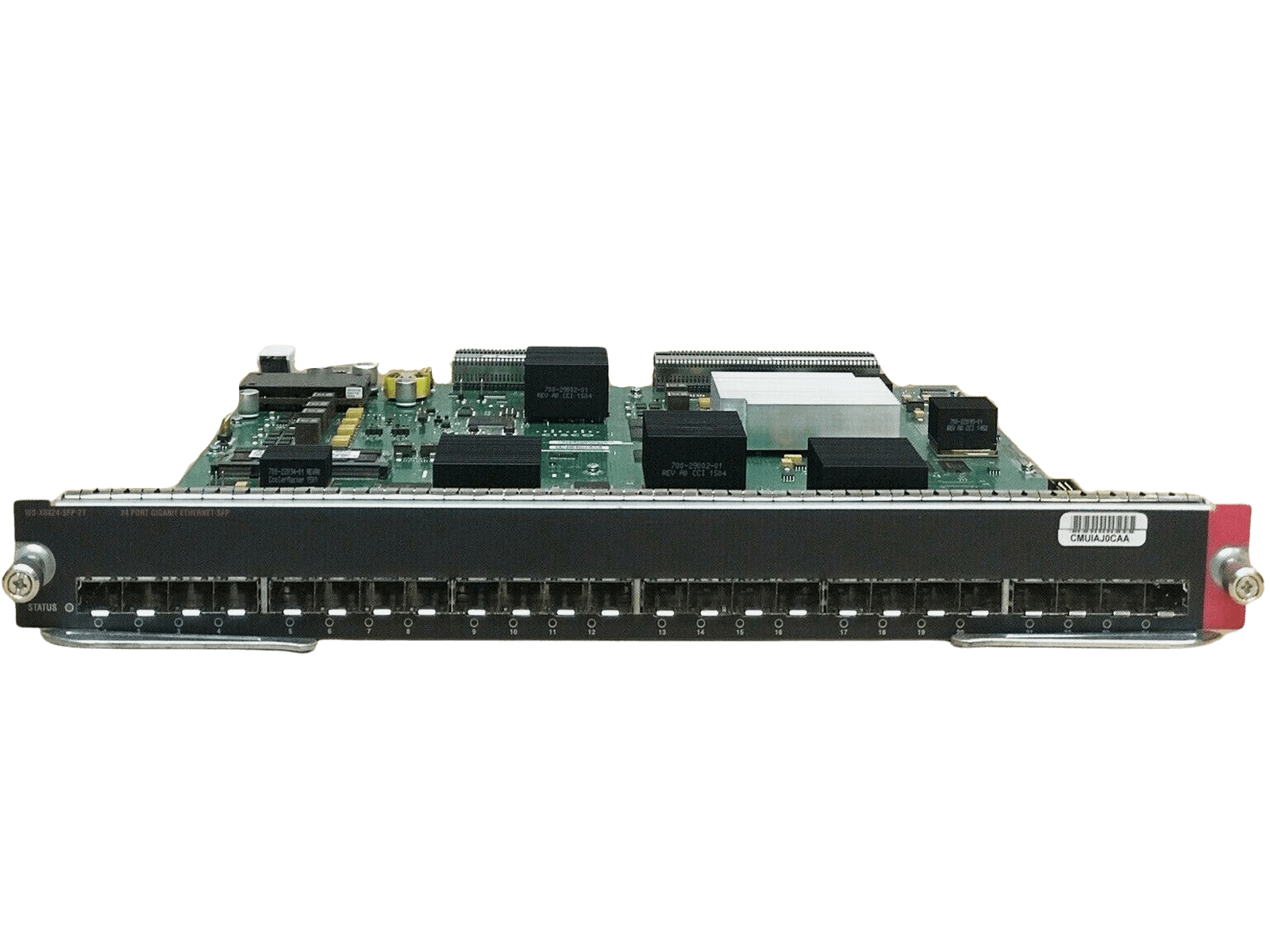 Cisco WS-X6824-SFP-2T 24-Port SFP Gigabit Switch Module w/ DFC4 1GB RAM.