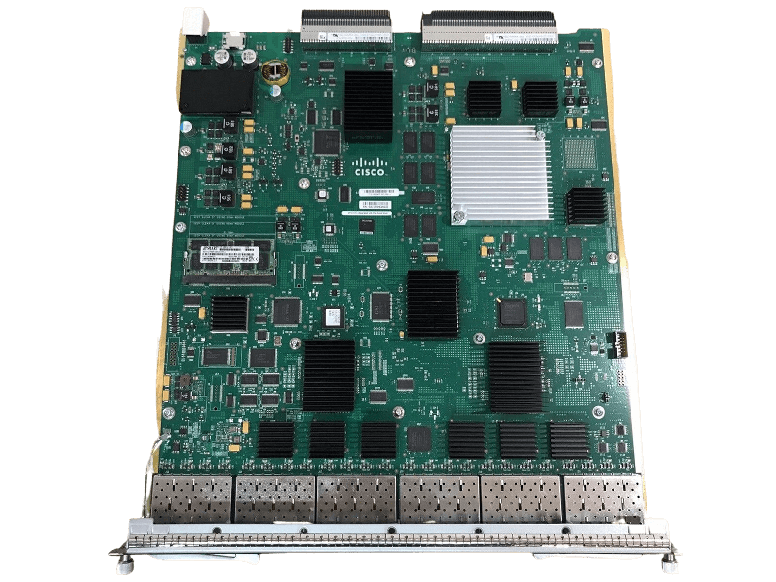 Cisco WS-X6824-SFP-2T 24-Port SFP Gigabit Switch Module w/ DFC4 1GB RAM.