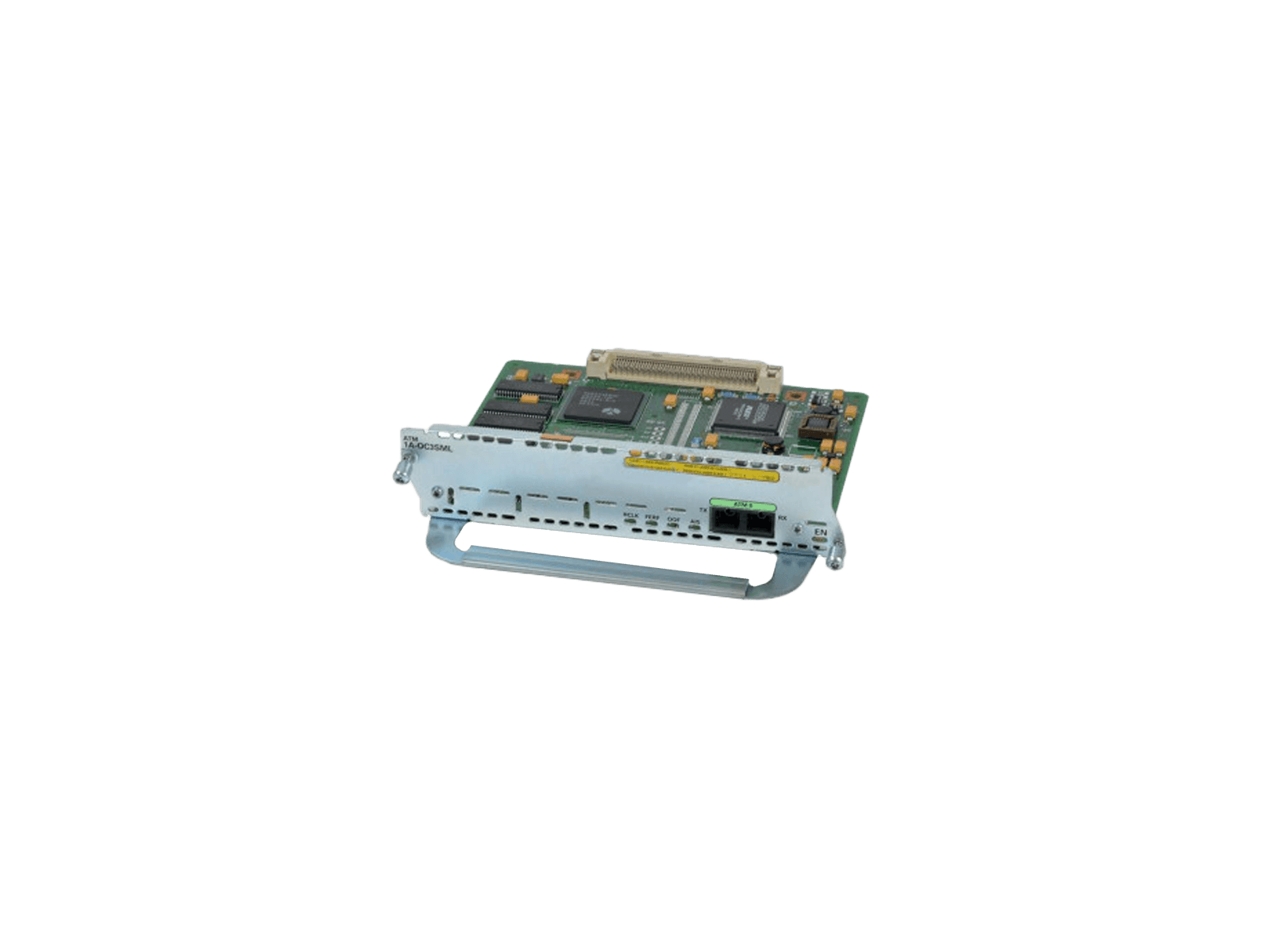 ATM NM-1A-OC3SMI Single-Mode Intermediate-Reach Fiber Network Module Optical SC.