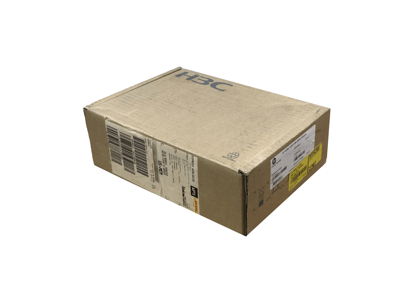 New HP ProCurve 4GBE-WAN HIM A6600 JC163A HPE H3C Gigabit Ethernet WAN Interface Module.