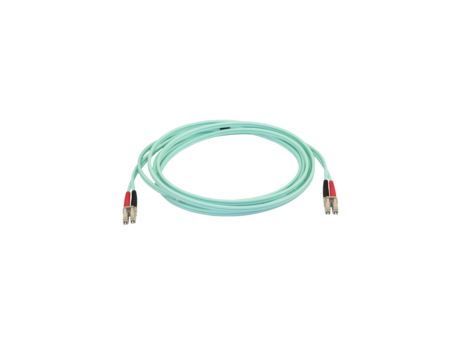StarTech 3m 9ft 10Gb Aqua Multimode Duplex 50/125 LSZH Fiber Optic Cable LC-LC A50FBLCLC3.