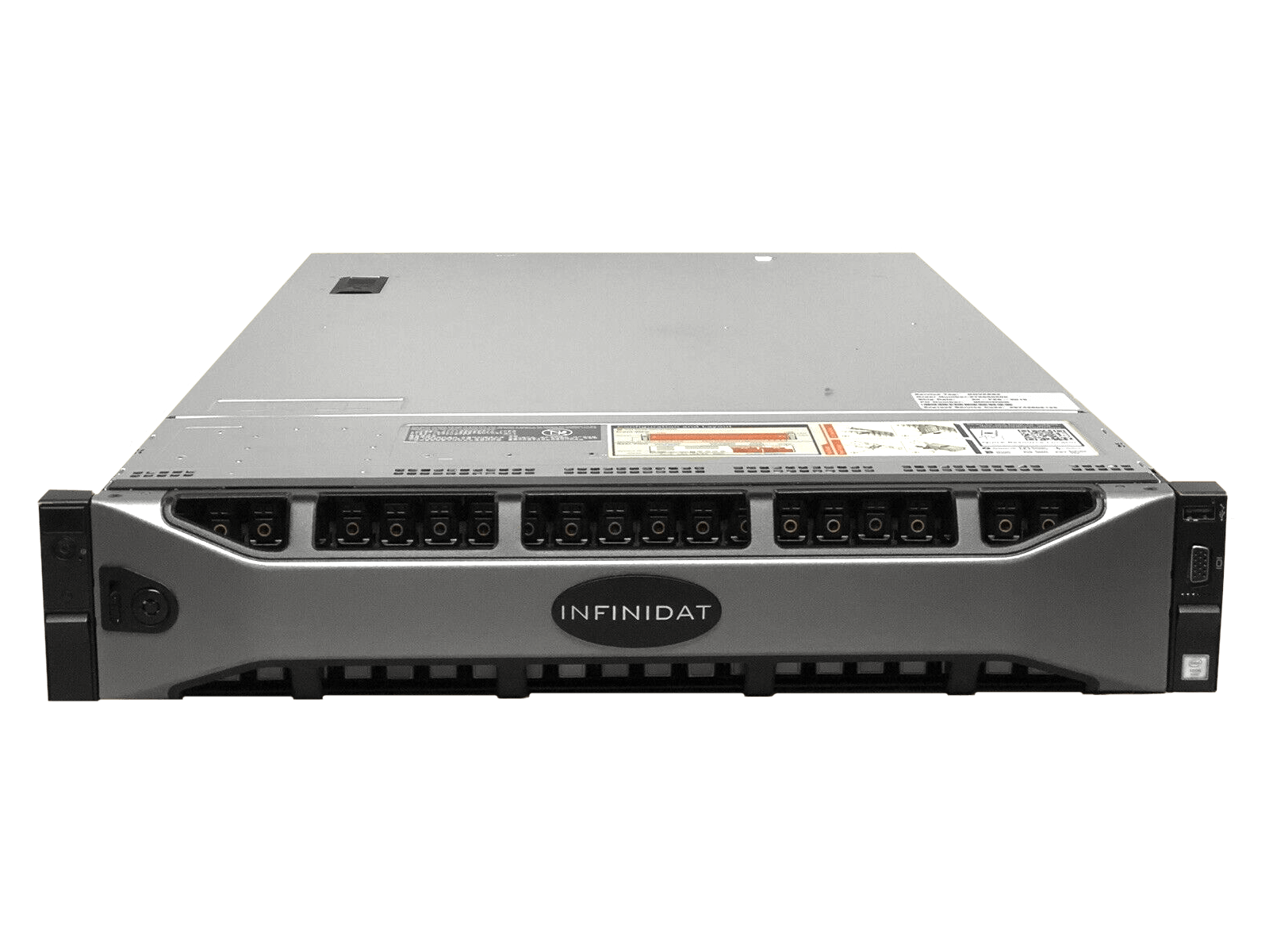 Dell R730xd 2x E5-2697V3 256GB 2x 480GB 4x 1.92TB SSD 12x 1.2TB HDD H730P 1100W.