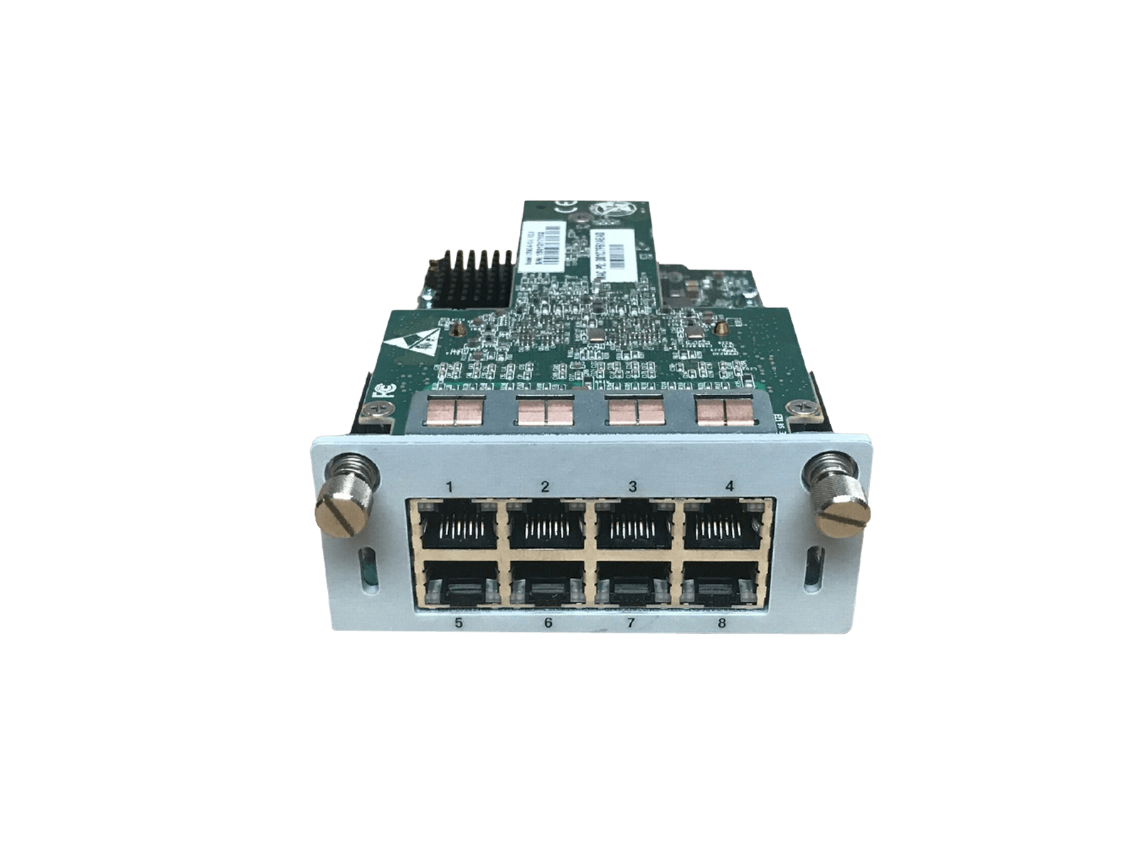 Check Point 8 Port RJ45 Gigabit Network Add-In I/O Module CPAC-8-1C-L V:2.6.