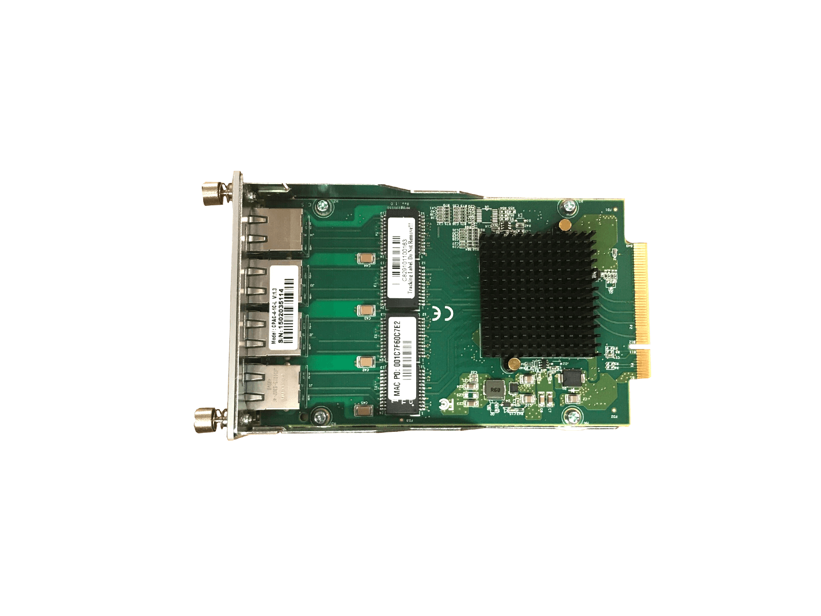 Check Point 4 Port RJ45 Gigabit Ethernet Network Add In Module CPAC-4-1C-L V:1.3.