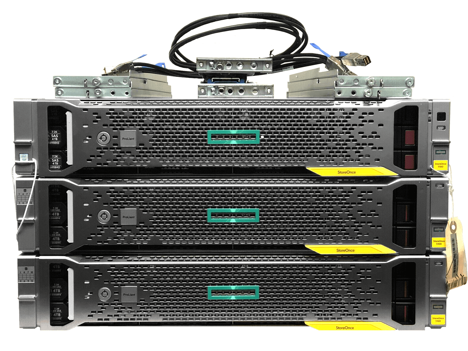 HP StoreOnce 5100 144TB Storage System iSCSI+FC Updated Licensed Cat+Sec+Repl.