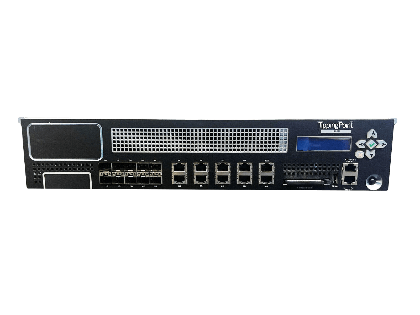 HP JC021A TippingPoint S1400N IPS 2500N-50R1-6006 Intrustion Prevention System 10x RJ45 10x SFP 2x PSU.