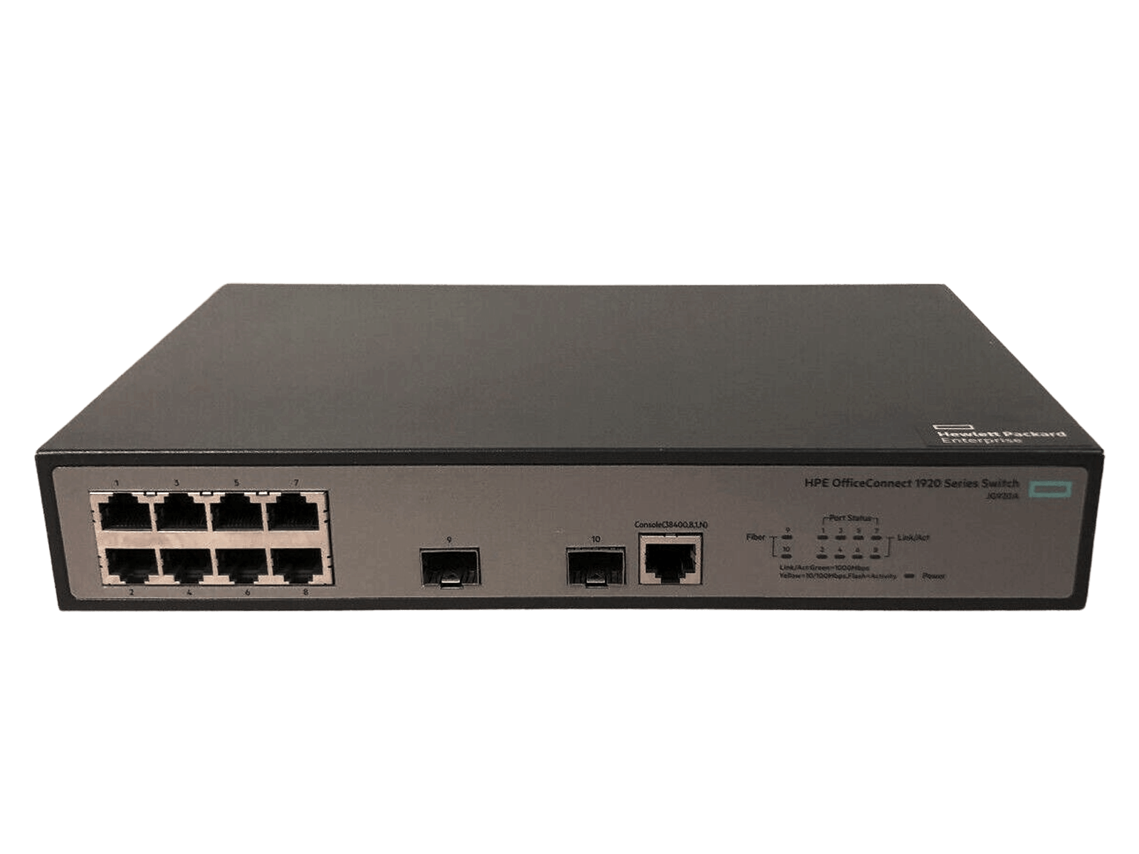 HPE JG920A OfficeConnect 1920 Series 8-Port Gigabit Ethernet Switch HNGZA-HA0008.