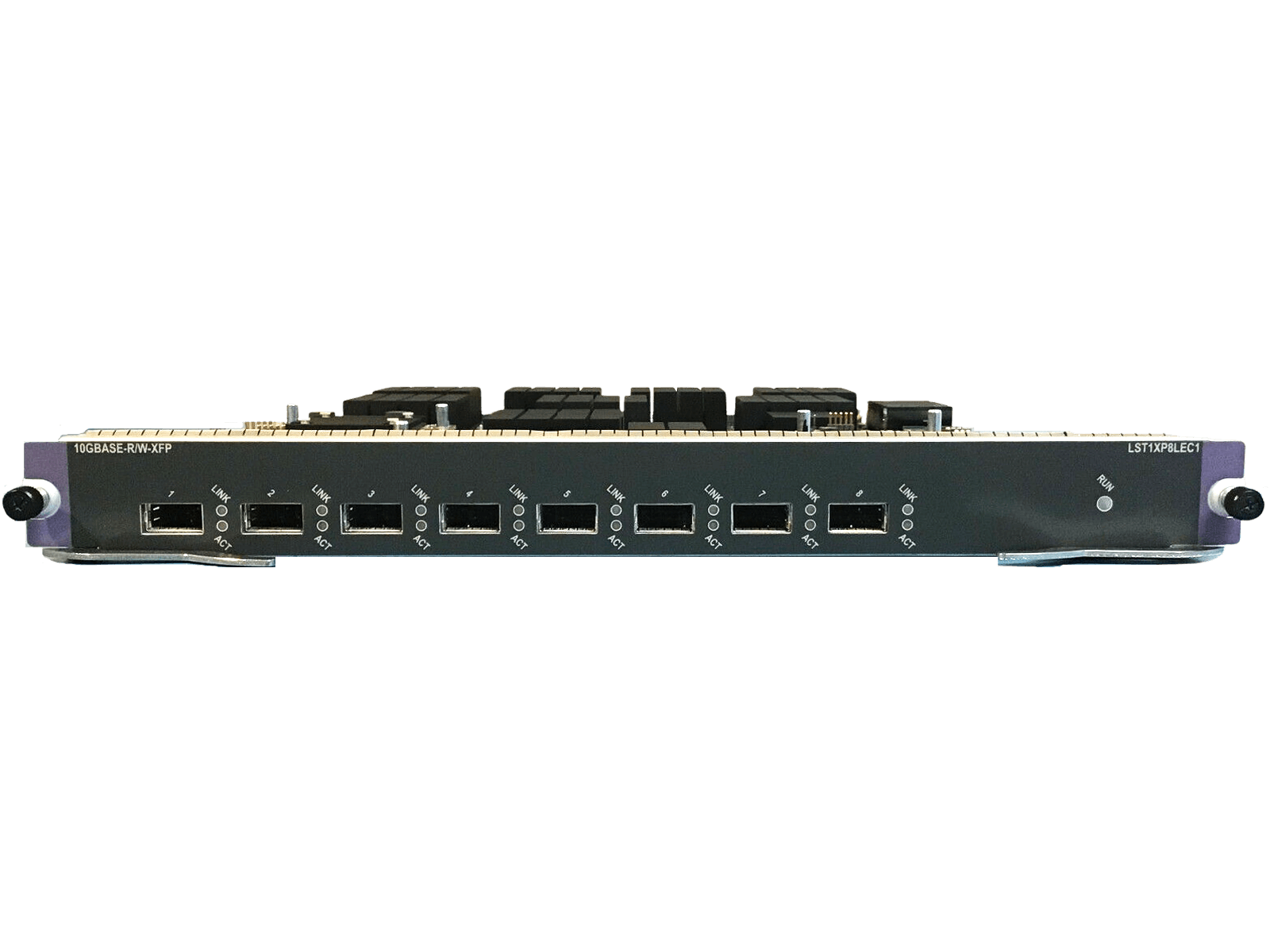 HP HPE JC068A 12500 8-port 10GbE XFP LEC Module LST1XP8LEC 10GBASE-R/W-XFP.
