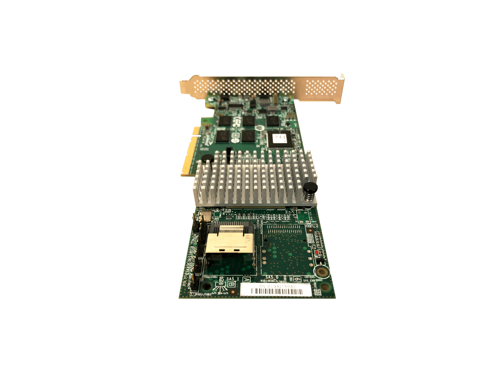 LSI 3ware 9750-4i 6Gb/s 4-Port SATA SAS RAID Controller Card Kit PCI-e LP+FH 45412-01C.