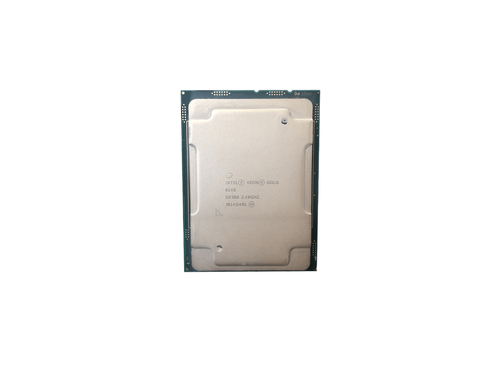 Intel Xeon Gold 6148 Skylake 20-Core 2.4GHz 27.5MB LGA3647 Socket 150W SR3B6 Processor CPU