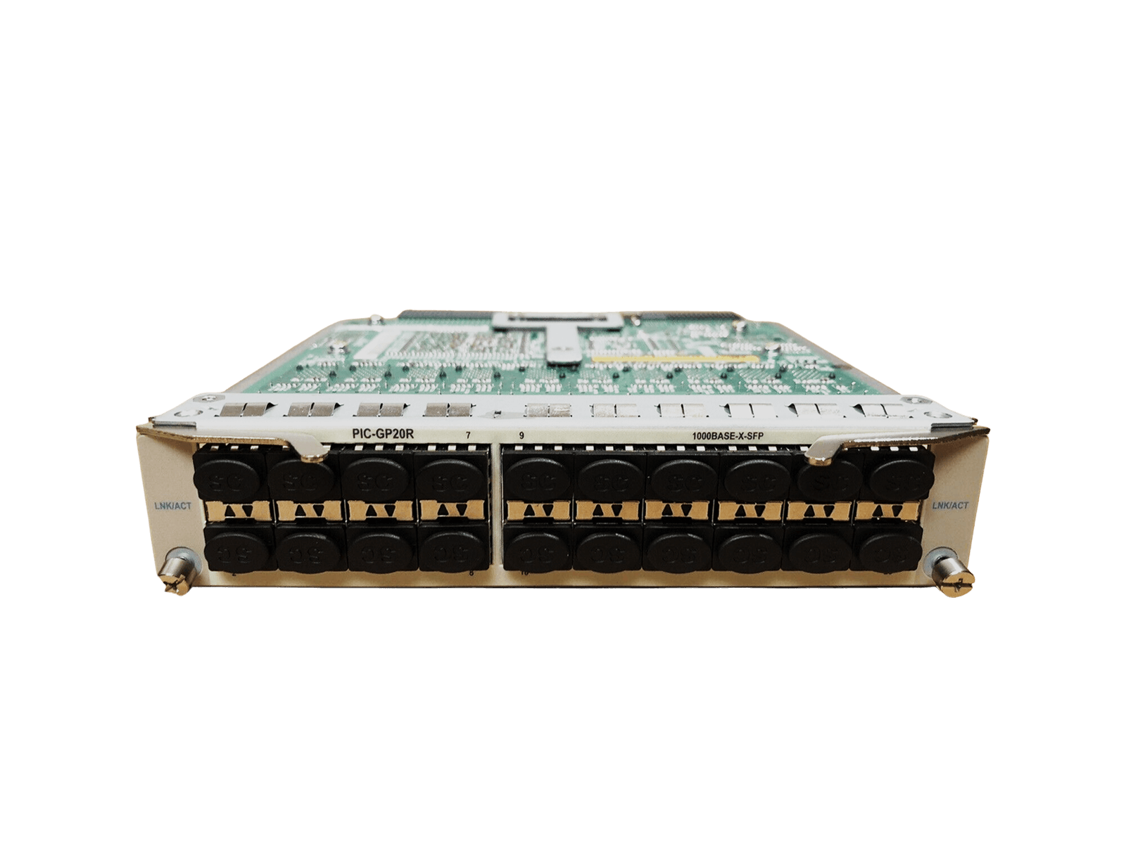 HP H3C JC132B 20-port 1000Base-X-SFP A8800 Module JC132-61001 PIC-GP20R.