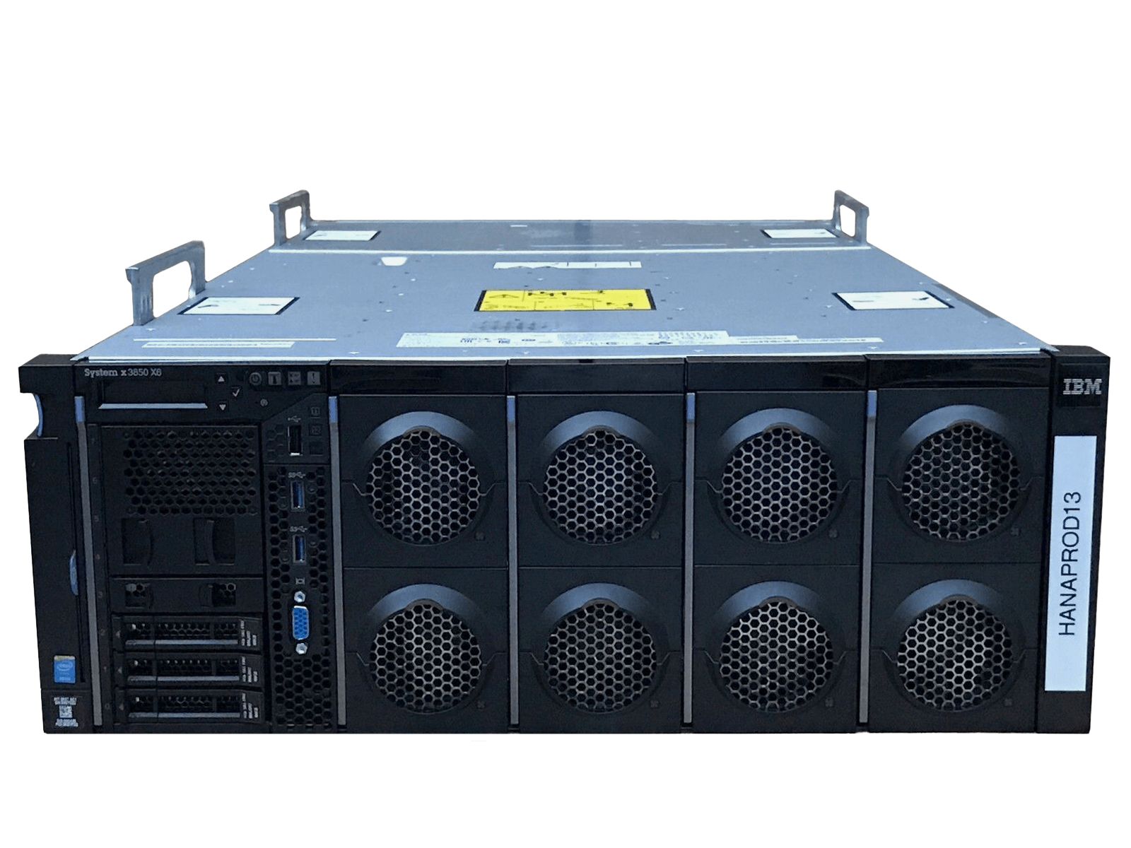 IBM x3850 X6 Server 4x Xeon E7-8893 v3 1024GB DDR4 RAM 3x 300GB 15K 4x 1400W PSU