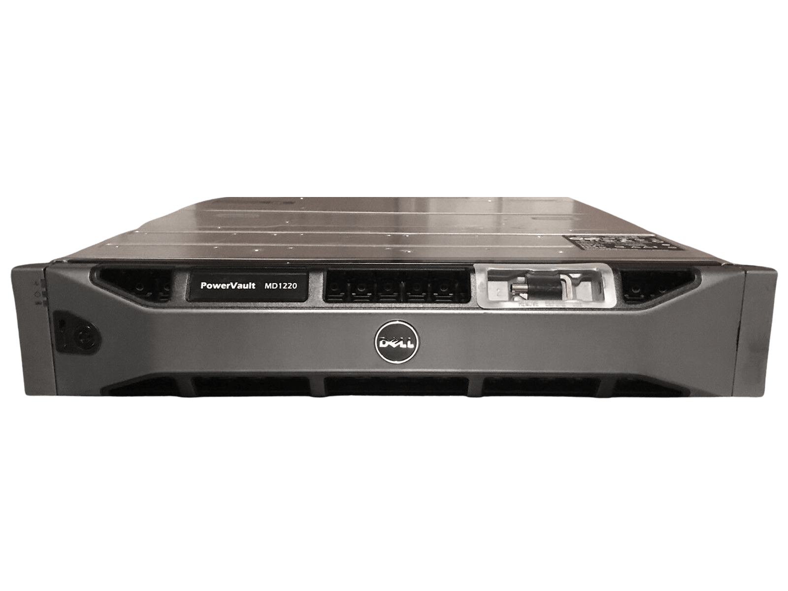 Dell PowerVault MD1220 24x 500GB SAS 7.2K Storage 2x EMM 12TB 2x PSU Bezel Rails.