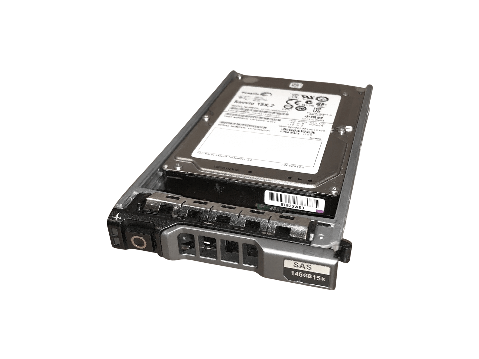 Dell Savvio ST9146852SS 146GB SAS 6Gb/s 15K rpm 2.5" SFF 512 HDD Hard Disk Drive